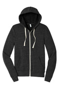 BELLA+CANVAS Unisex Triblend Sponge Fleece Full-Zip Hoodie