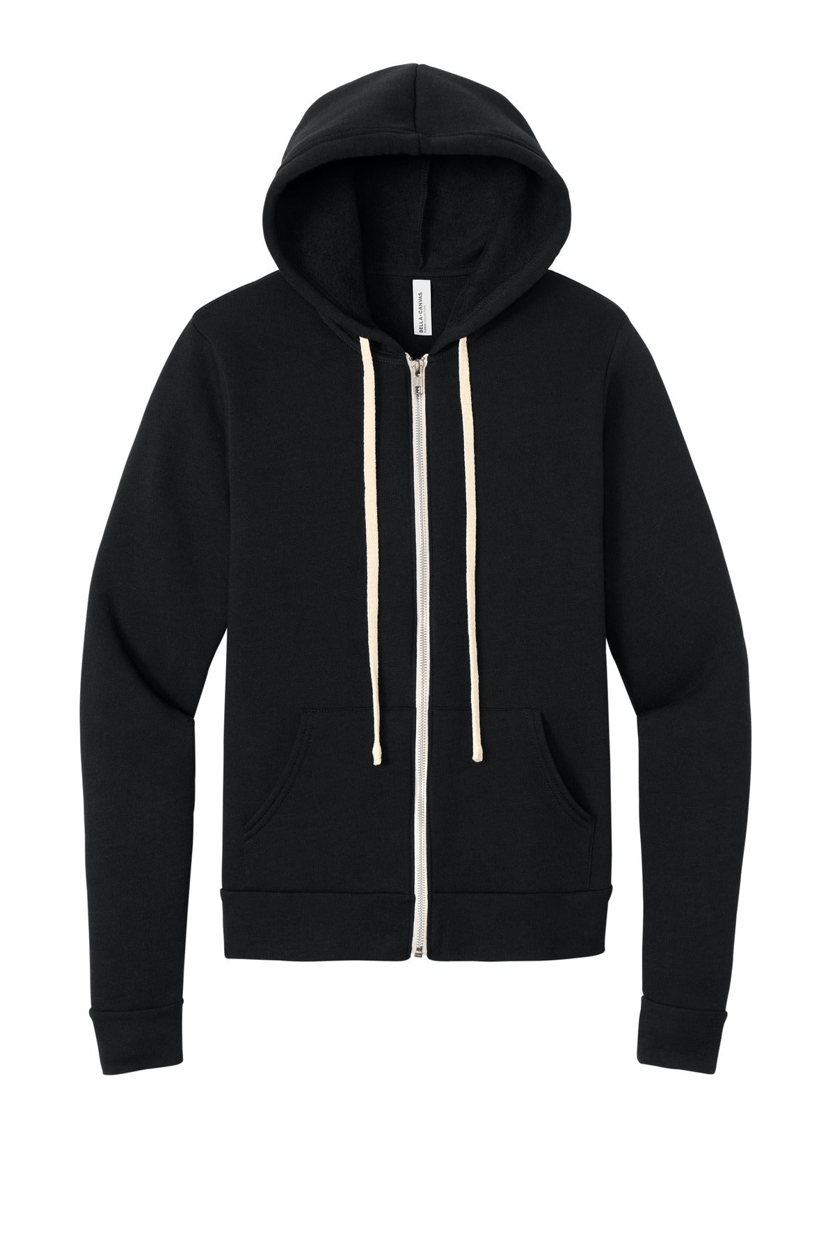 BELLA+CANVAS Unisex Triblend Sponge Fleece Full-Zip Hoodie