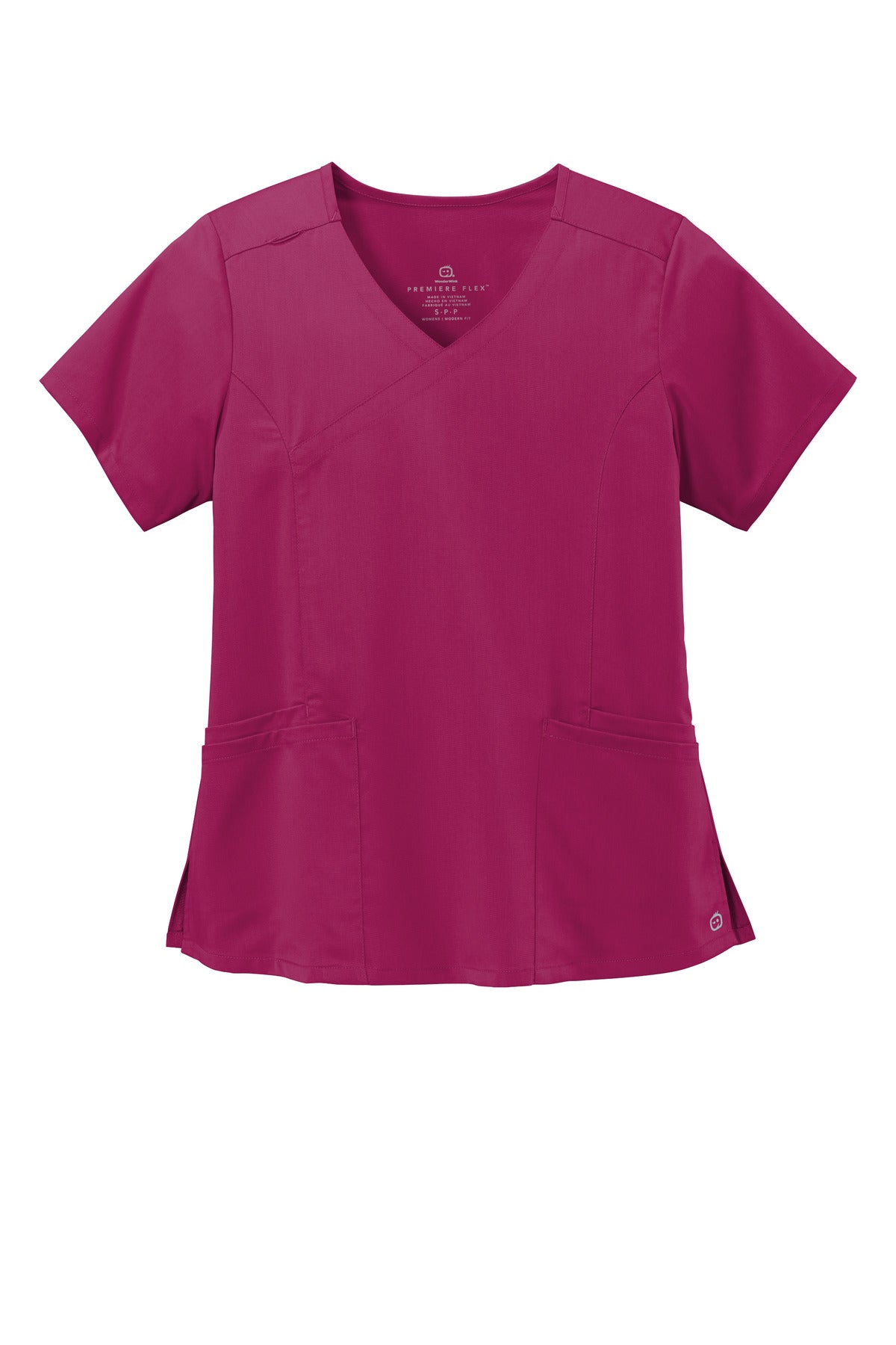 Wink Women's Premiere Flex Mock Wrap Top