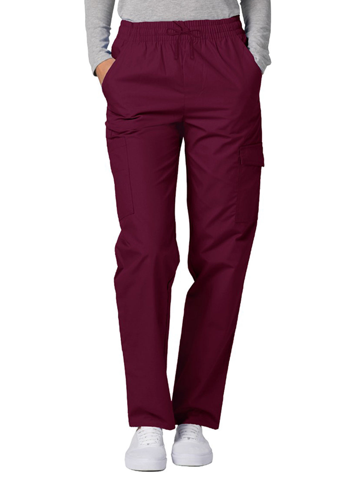 Adar - Universal - Women's Natural-Rise Multipocket Cargo Tapered Leg Pant