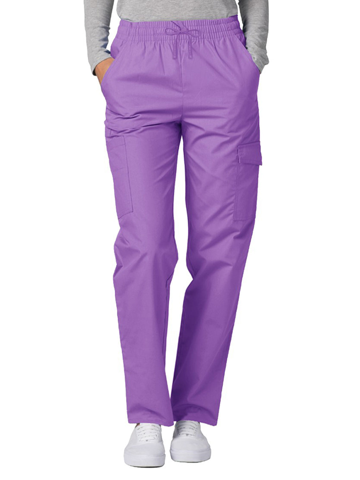 Adar - Universal - Women's Natural-Rise Multipocket Cargo Tapered Leg Pant