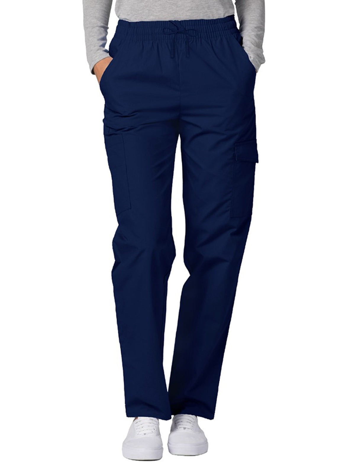 Adar - Universal - Women's Natural-Rise Multipocket Cargo Tapered Leg Pant