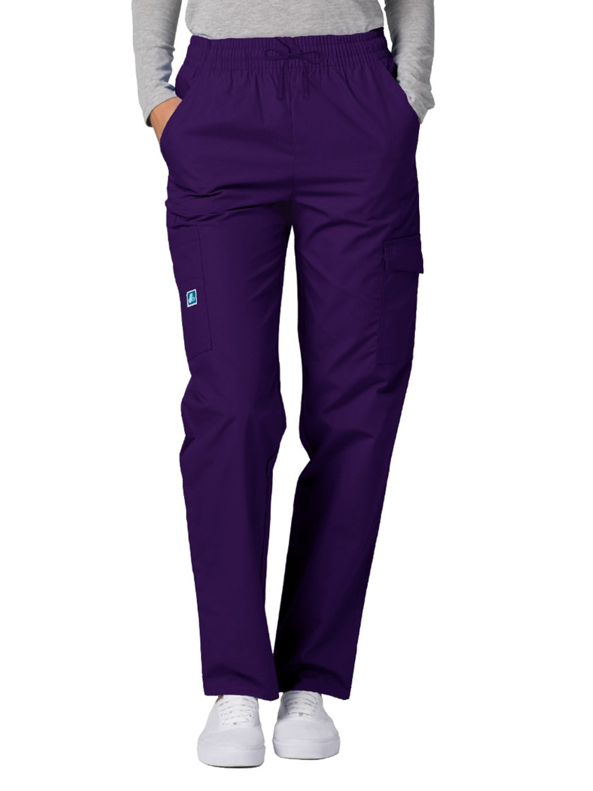 Adar - Universal - Women's Natural-Rise Multipocket Cargo Tapered Leg Pant