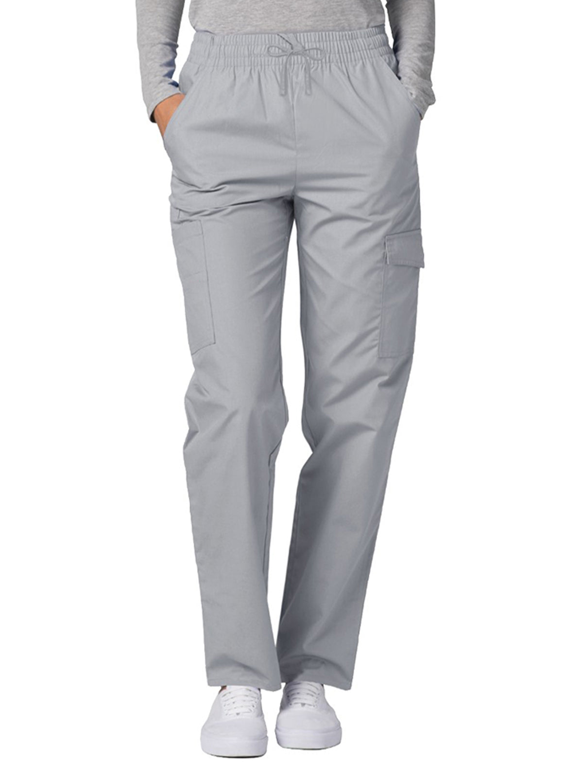 Adar - Universal - Women's Natural-Rise Multipocket Cargo Tapered Leg Pant