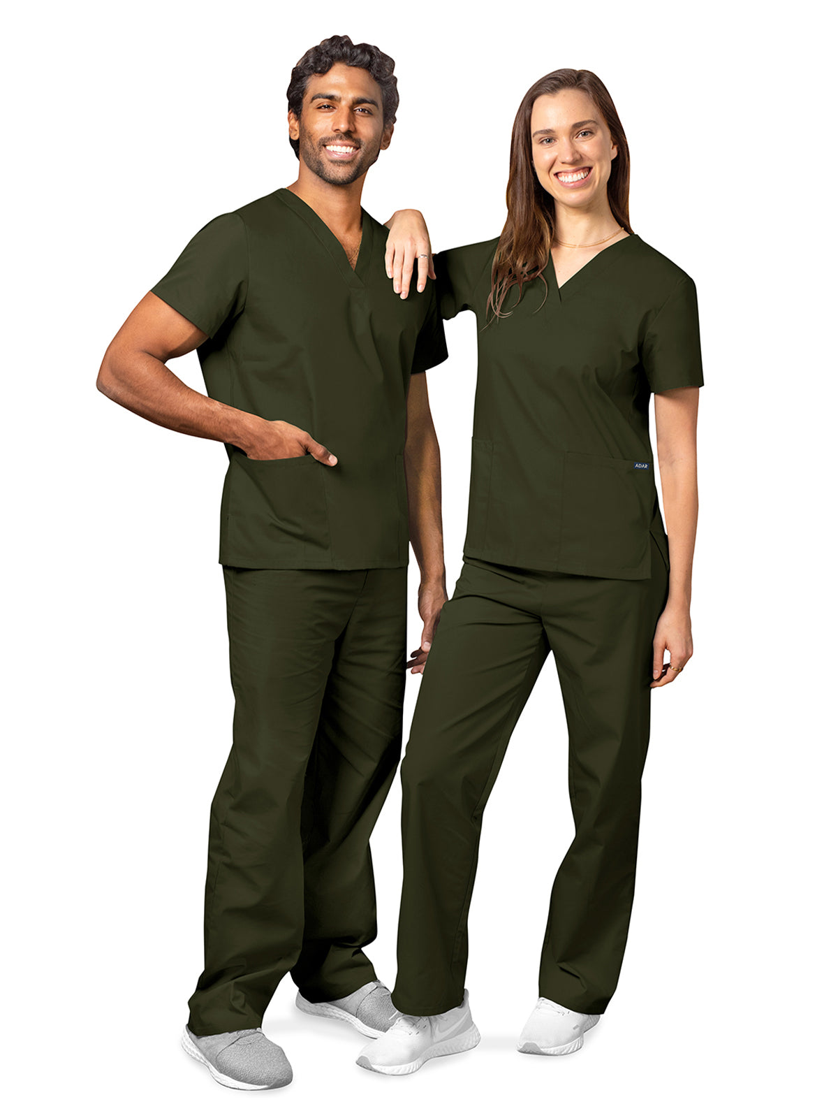 Adar - Universal - Unisex Drawstring Scrub Set