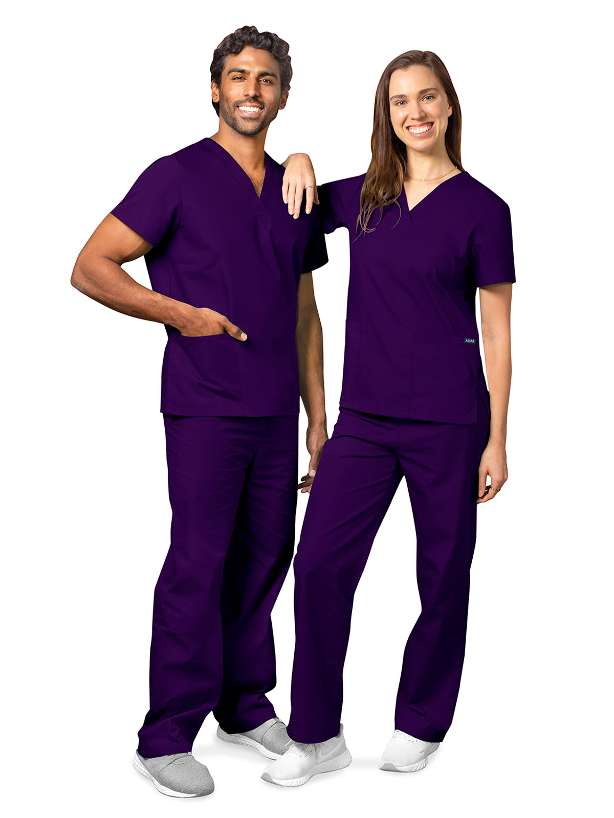 Adar - Universal - Unisex Drawstring Scrub Set