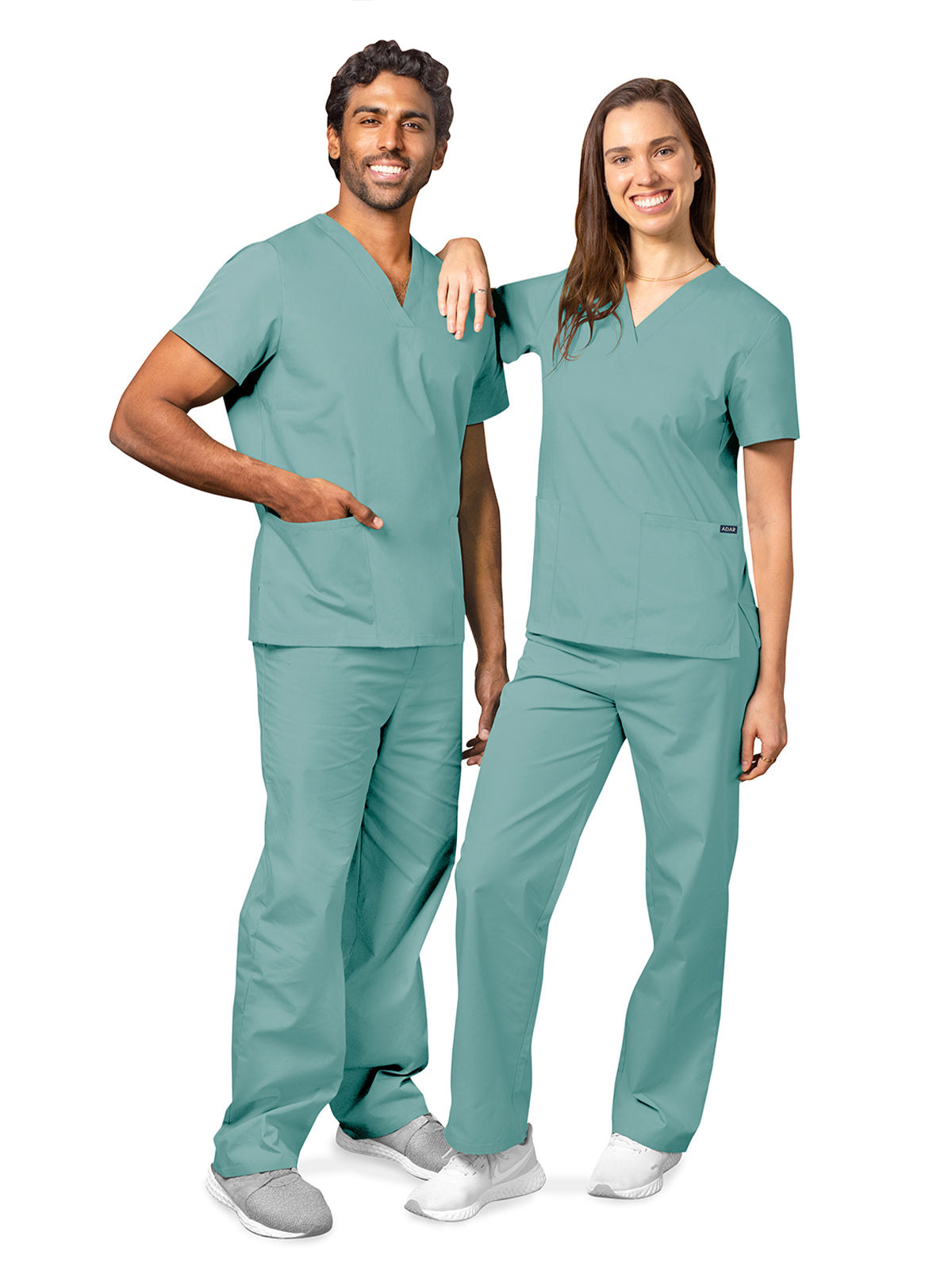 Adar - Universal - Unisex Drawstring Scrub Set