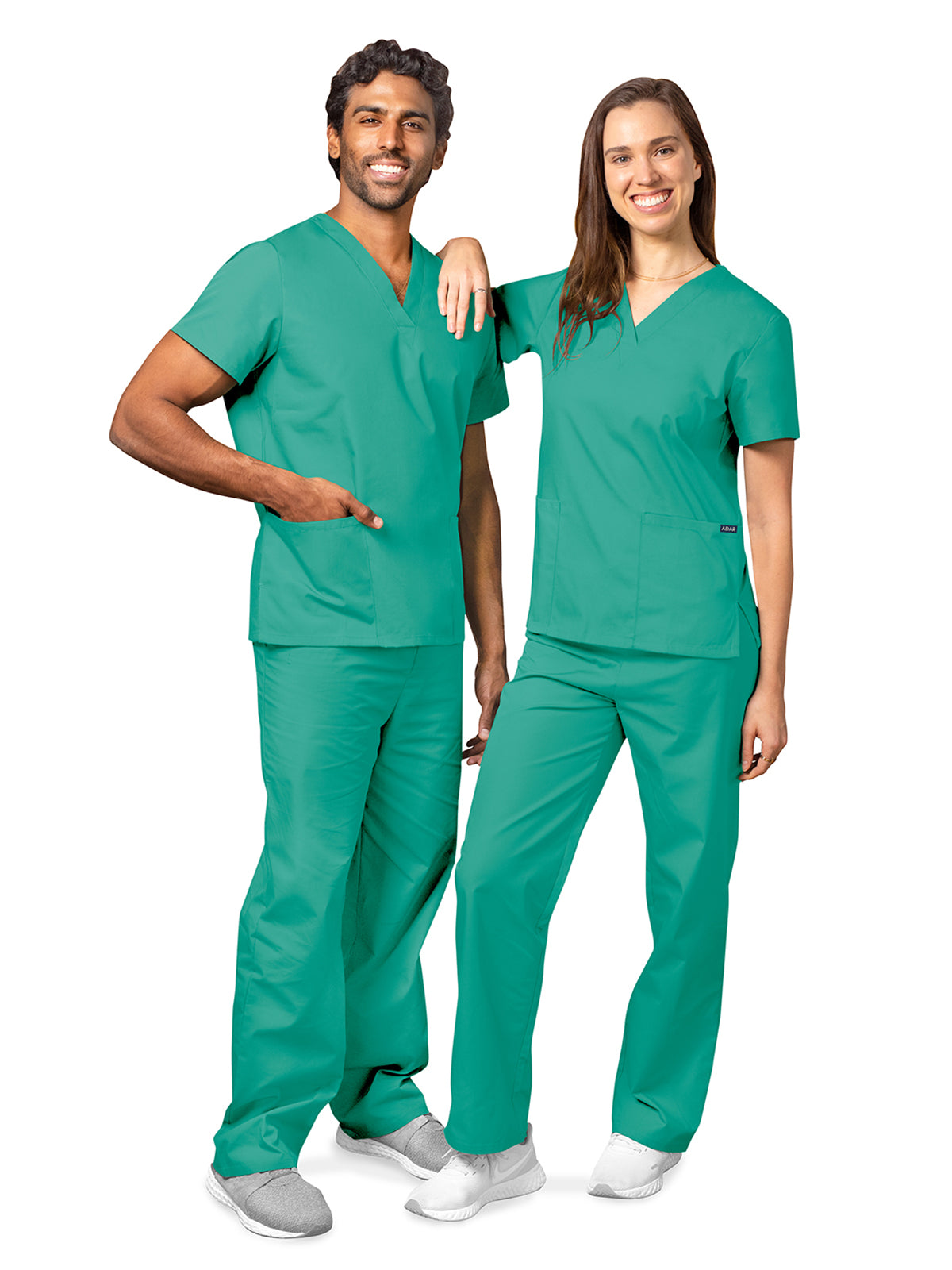 Adar - Universal - Unisex Drawstring Scrub Set