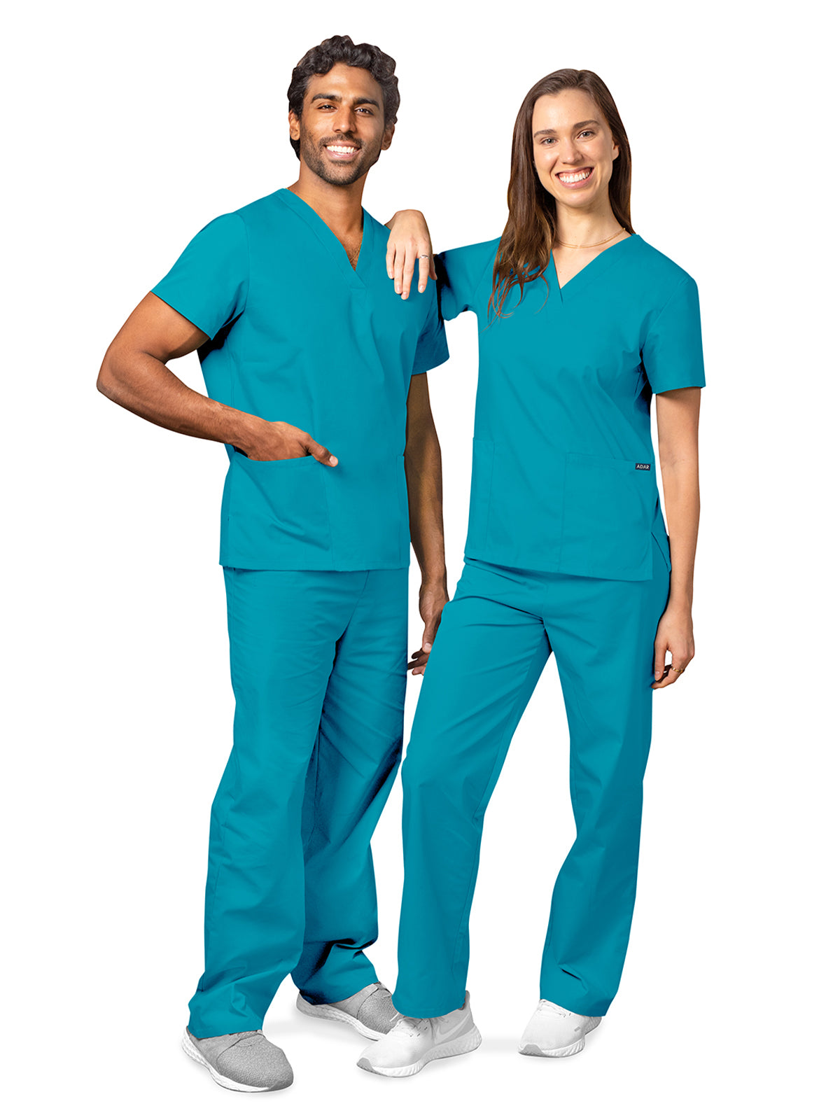 Adar - Universal - Unisex Drawstring Scrub Set