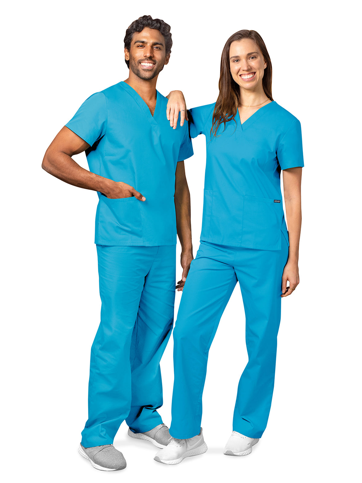 Adar - Universal - Unisex Drawstring Scrub Set