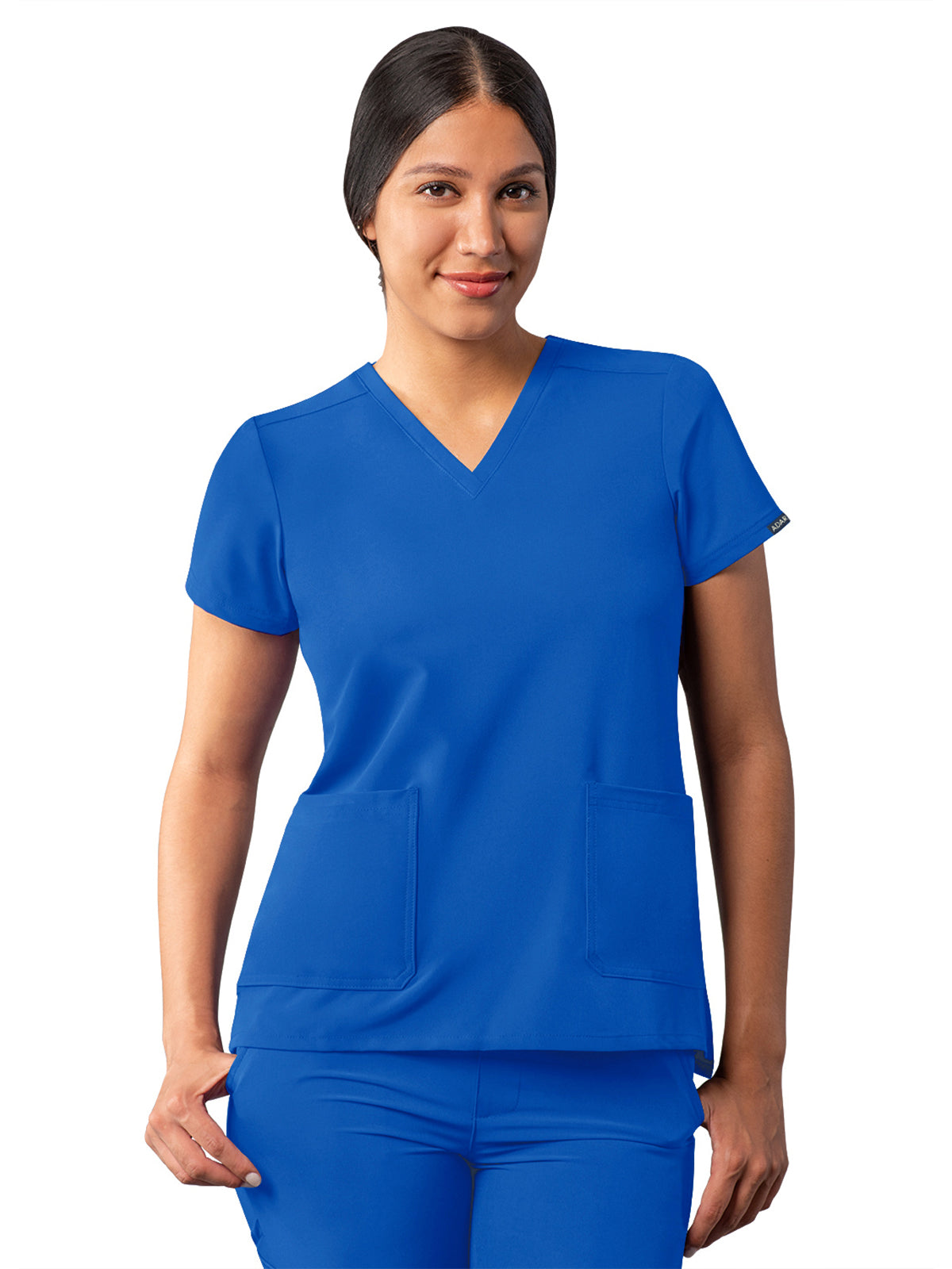 Adar - Addition - Women's Multi-Pocket V-Neck Top