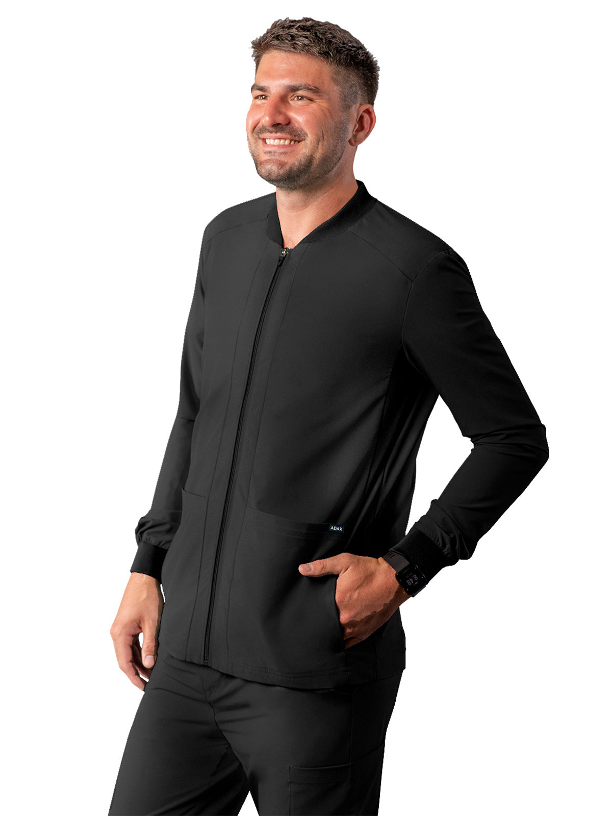 Adar - Addition - Men's Double Layer Bomber Jacket