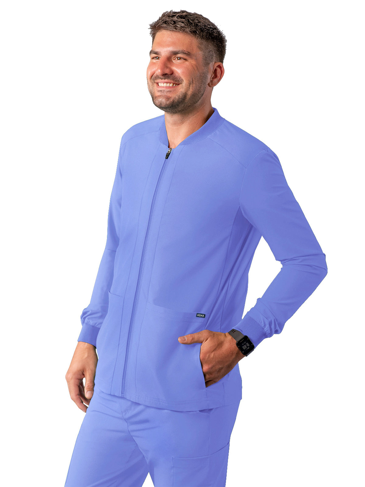 Adar - Addition - Men's Double Layer Bomber Jacket