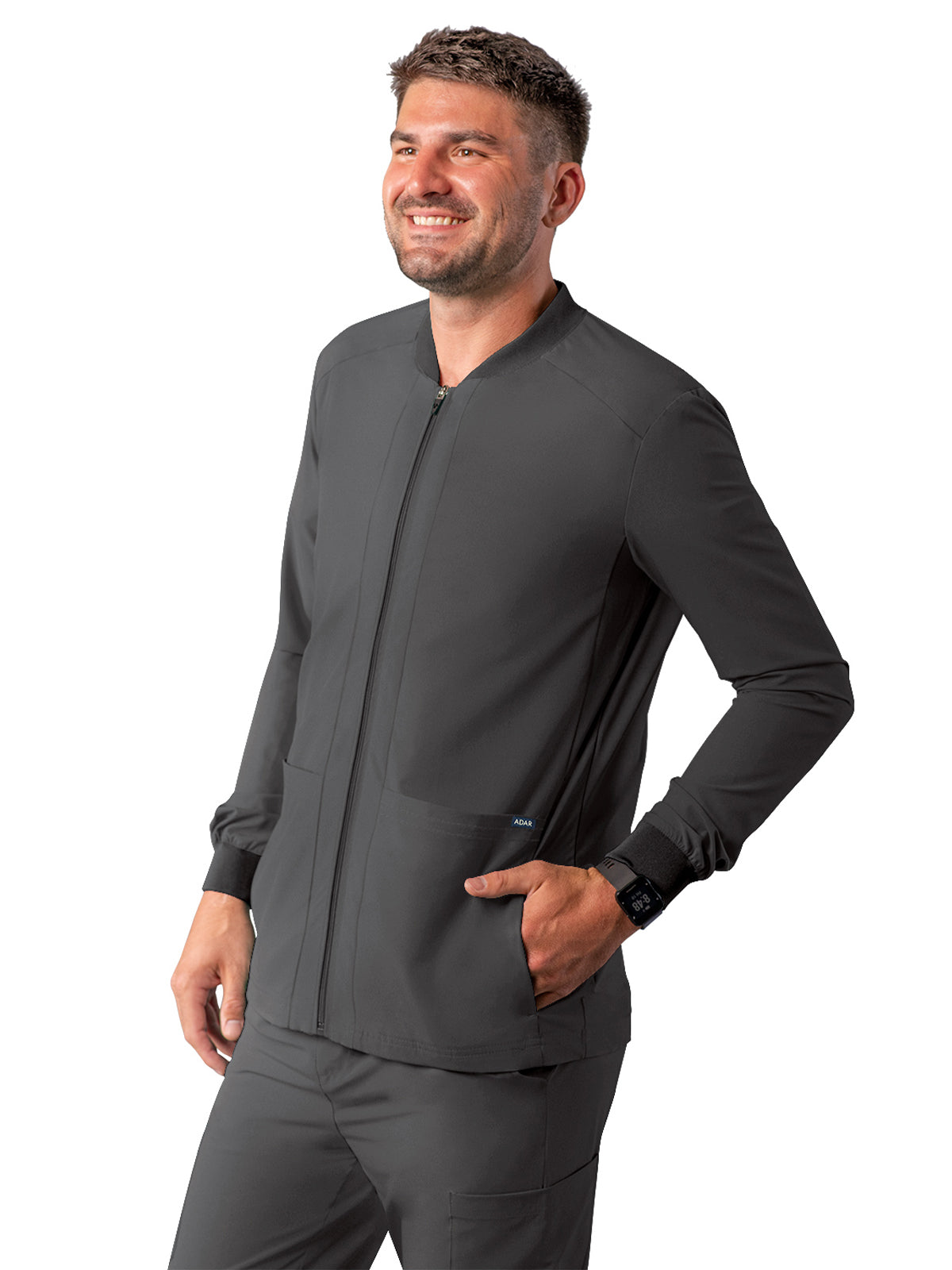 Adar - Addition - Men's Double Layer Bomber Jacket