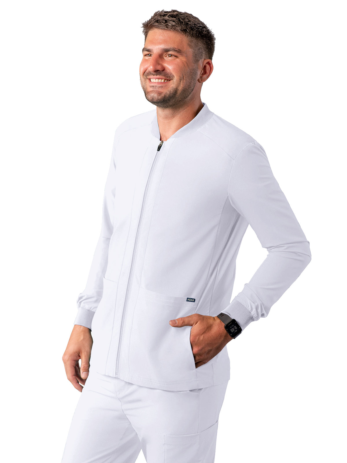 Adar - Addition - Men's Double Layer Bomber Jacket