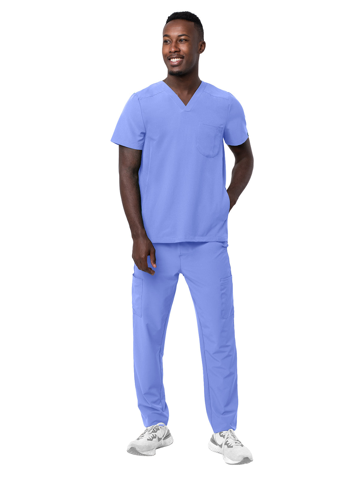 Adar - Addition - Men's Cargo Scrub Set