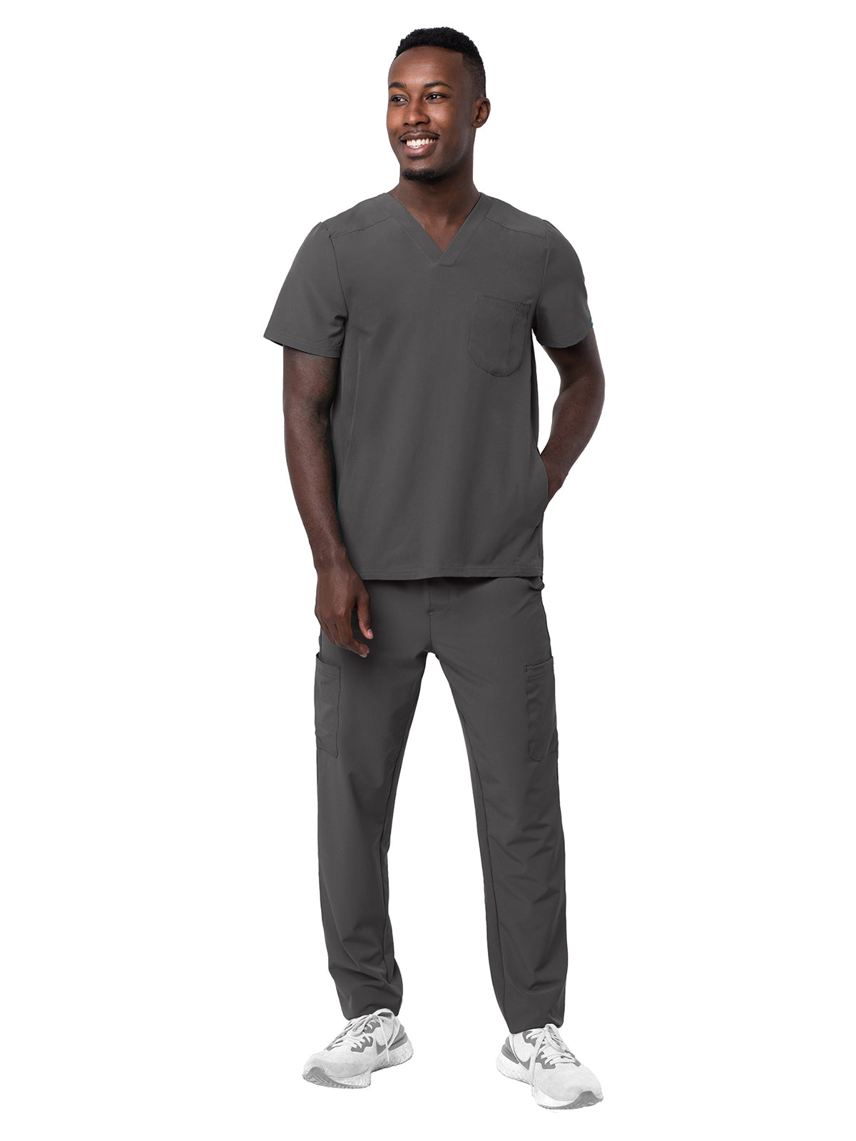 Adar - Addition - Men's Cargo Scrub Set