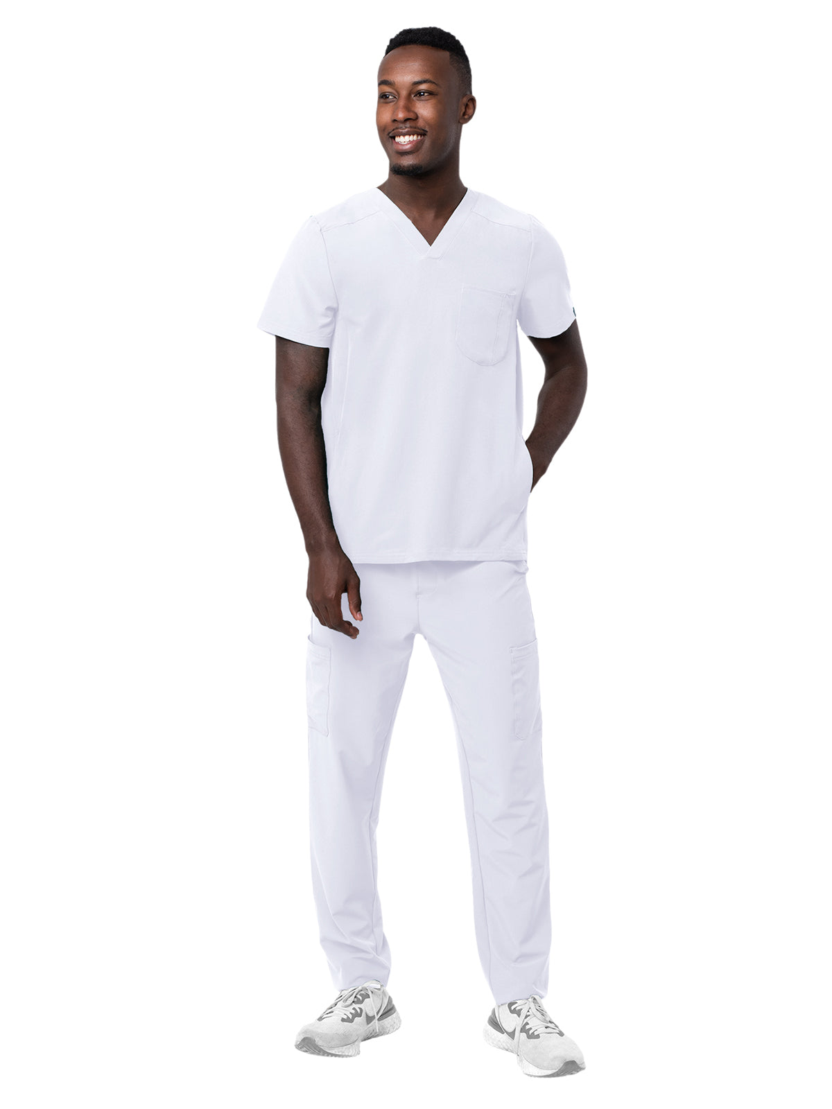 Adar - Addition - Men's Cargo Scrub Set