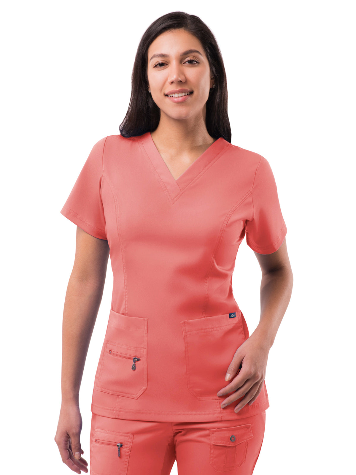 Adar - Pro - Women's V-Neck Elevated Top