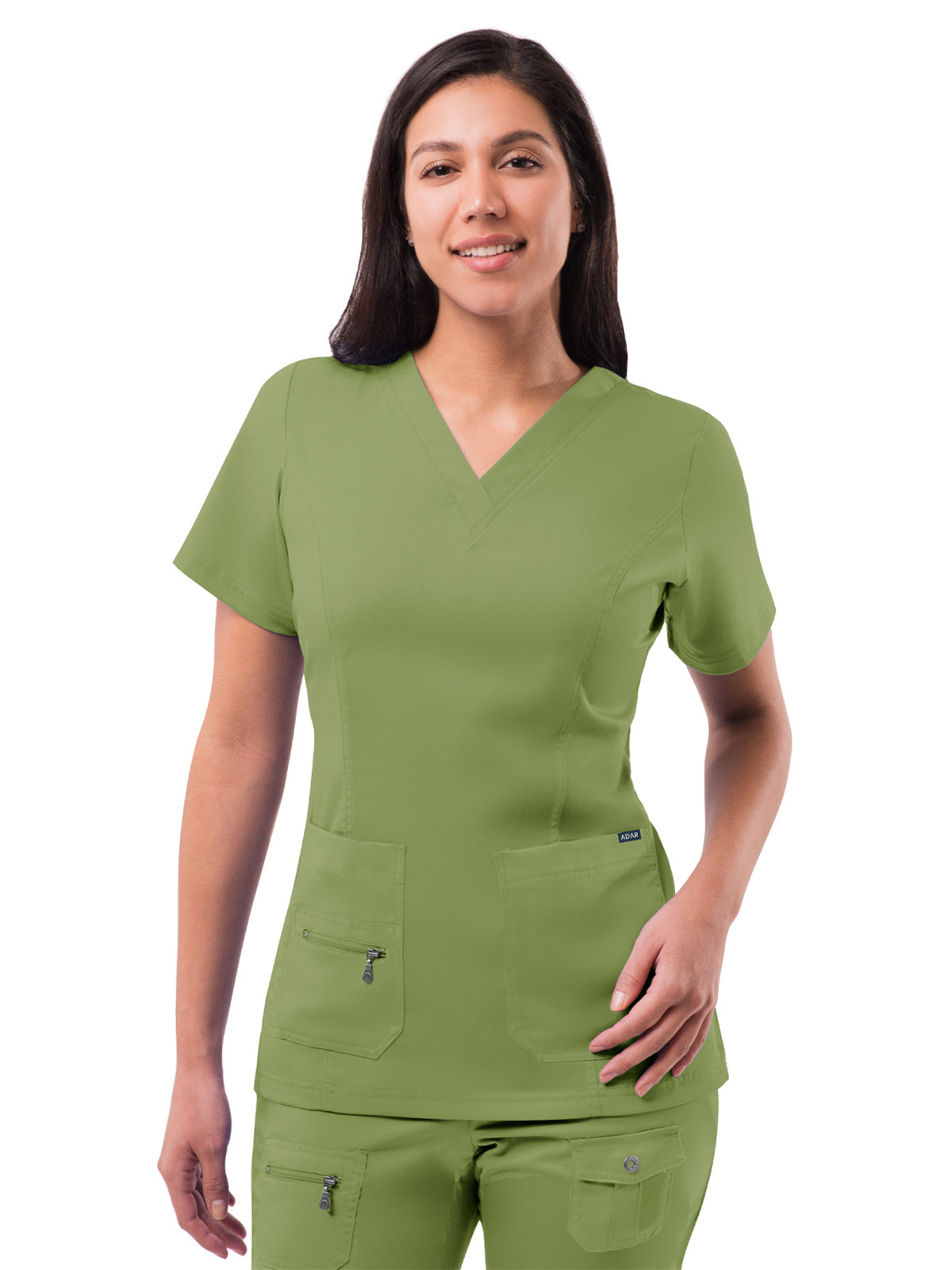 Adar - Pro - Women's V-Neck Elevated Top