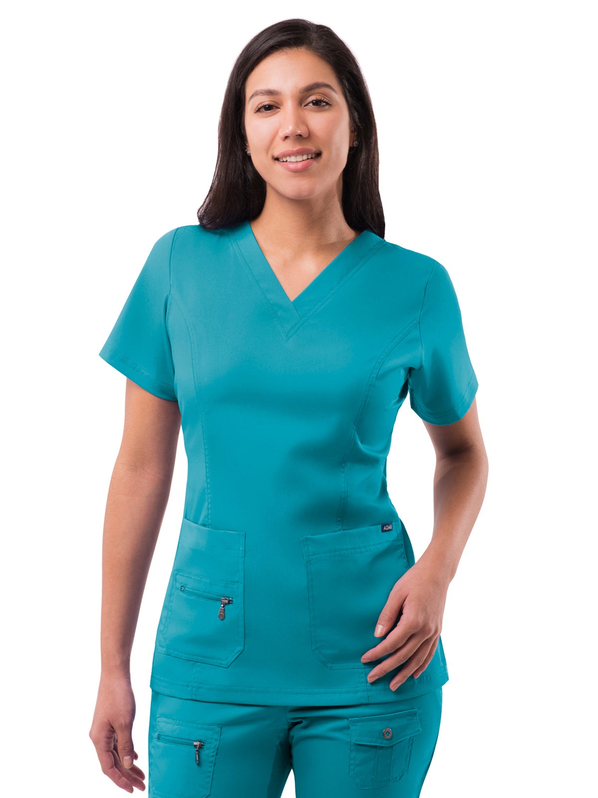 Adar - Pro - Women's V-Neck Elevated Top