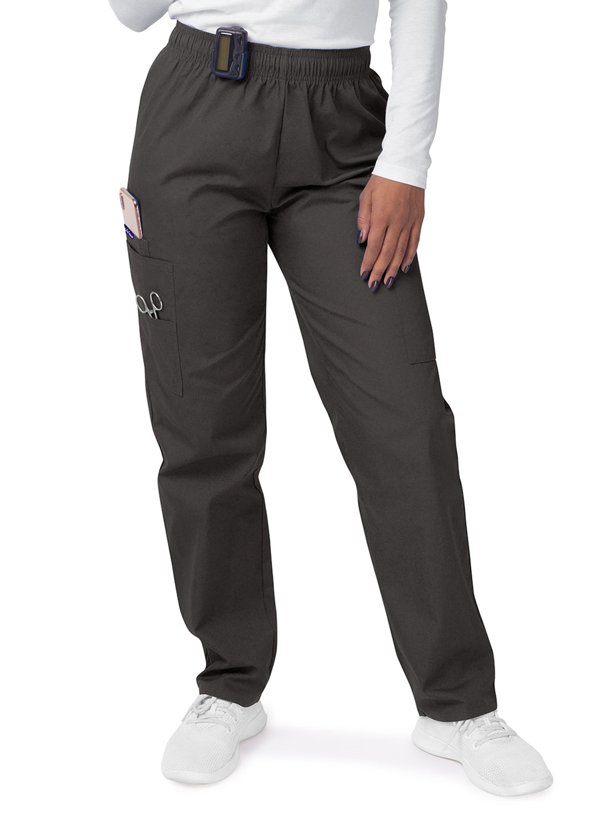 Adar - Sivvan - Women's Elastic Drawstring Cargo Pant