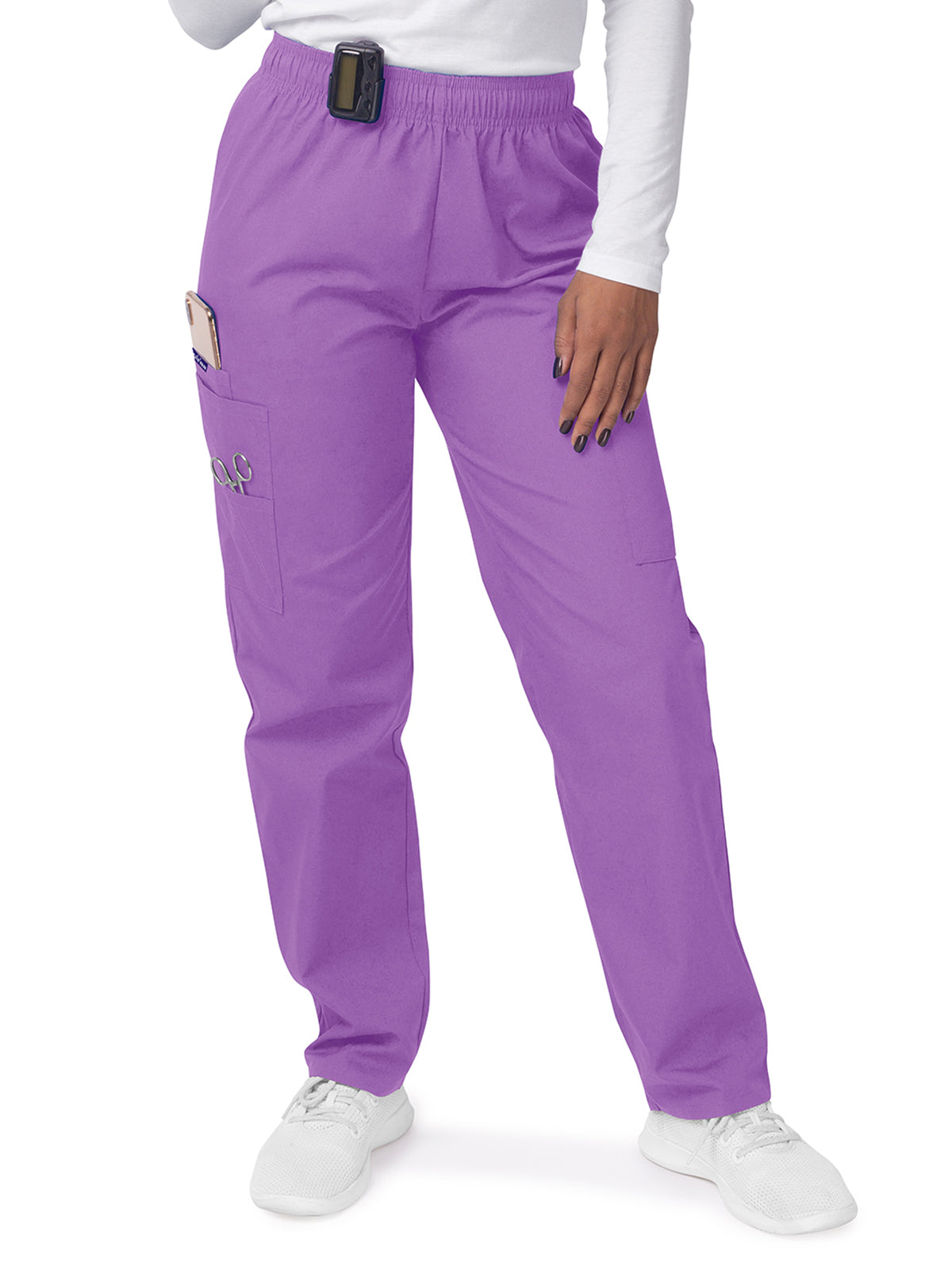 Adar - Sivvan - Women's Elastic Drawstring Cargo Pant