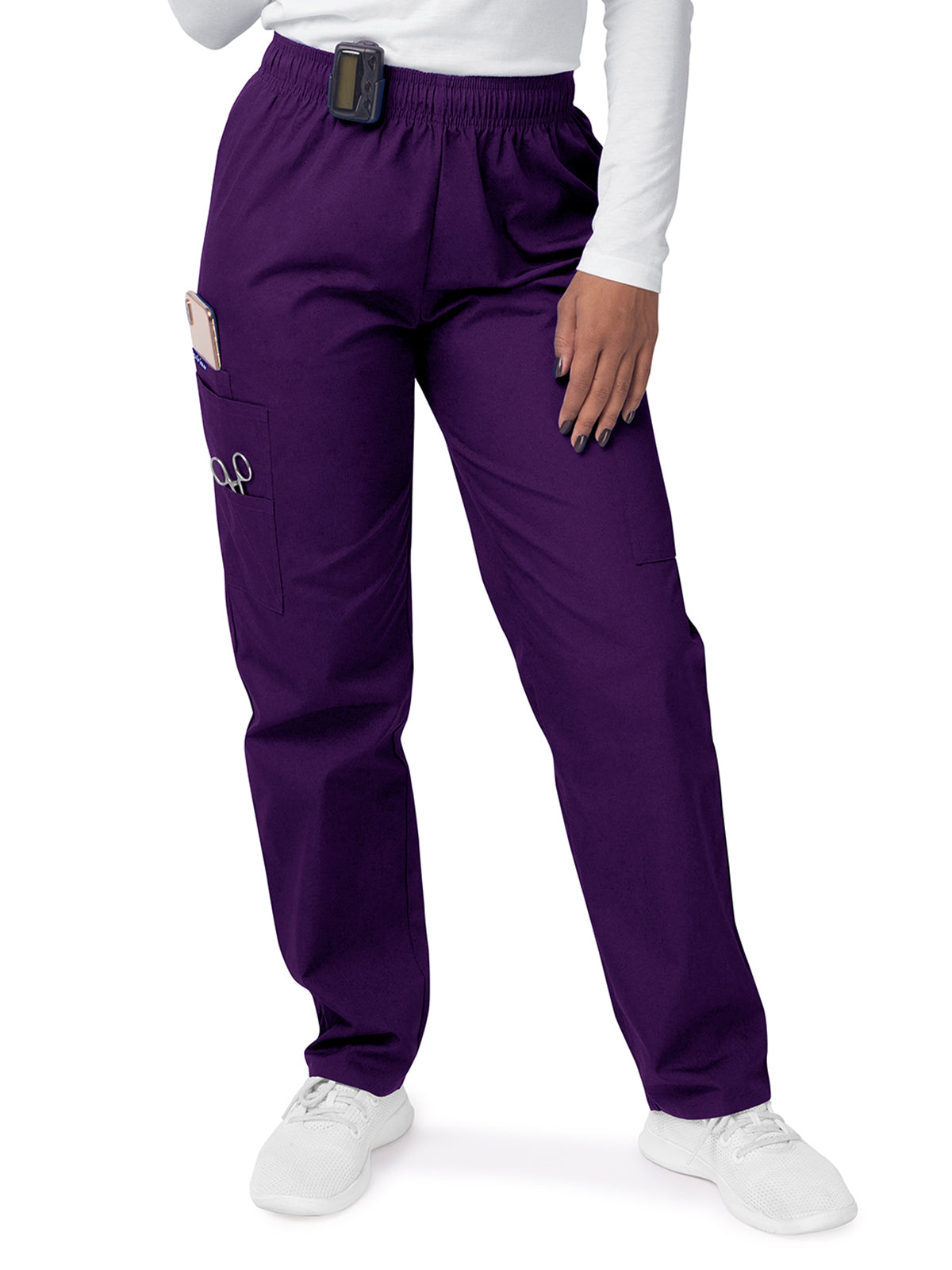 Adar - Sivvan - Women's Elastic Drawstring Cargo Pant