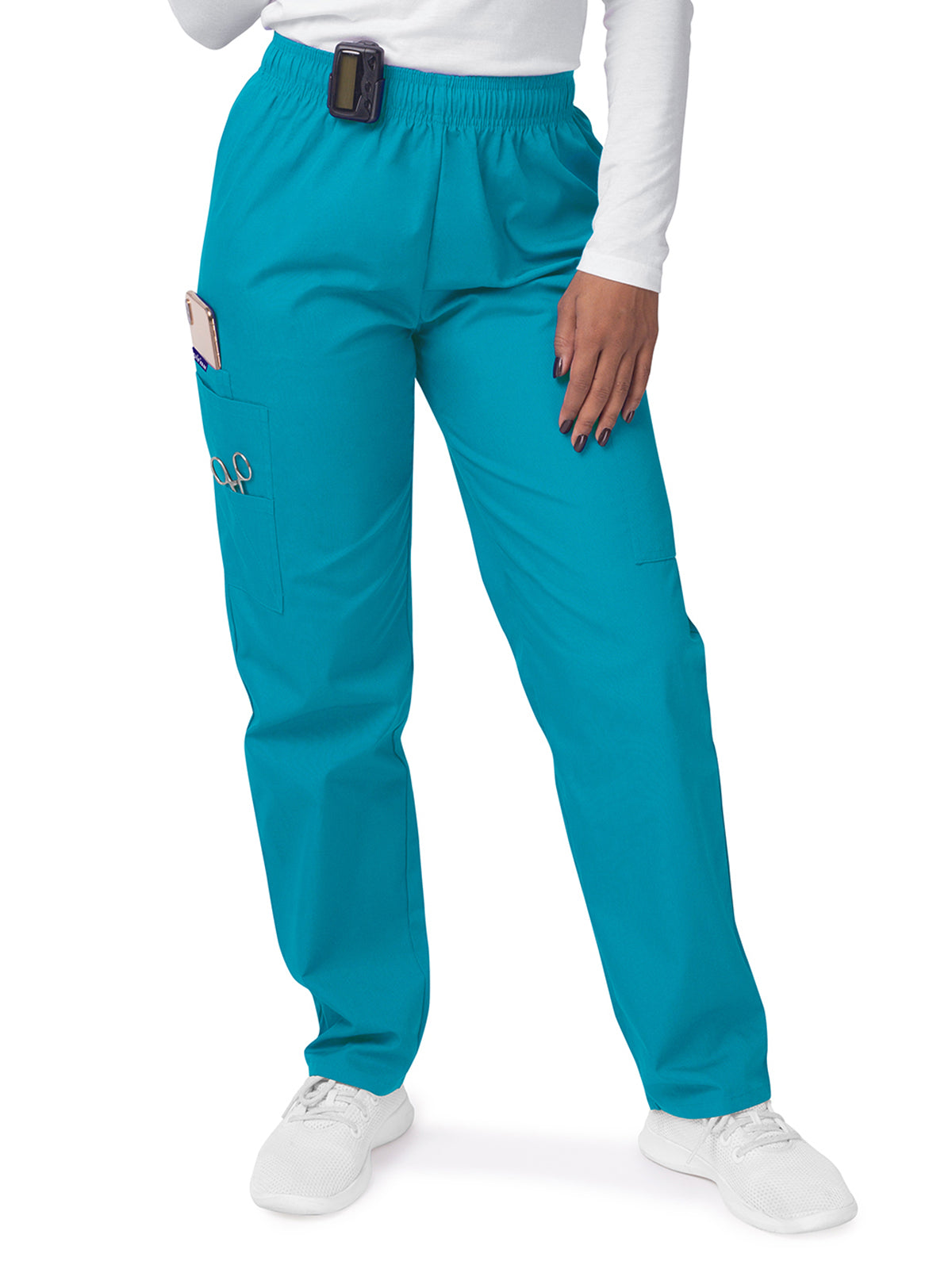 Adar - Sivvan - Women's Elastic Drawstring Cargo Pant