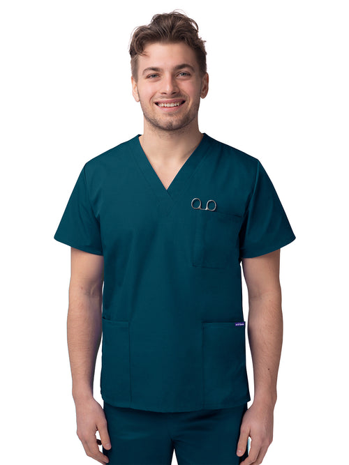 Adar - Sivvan - Unisex V-Neck 3 Pocket Top