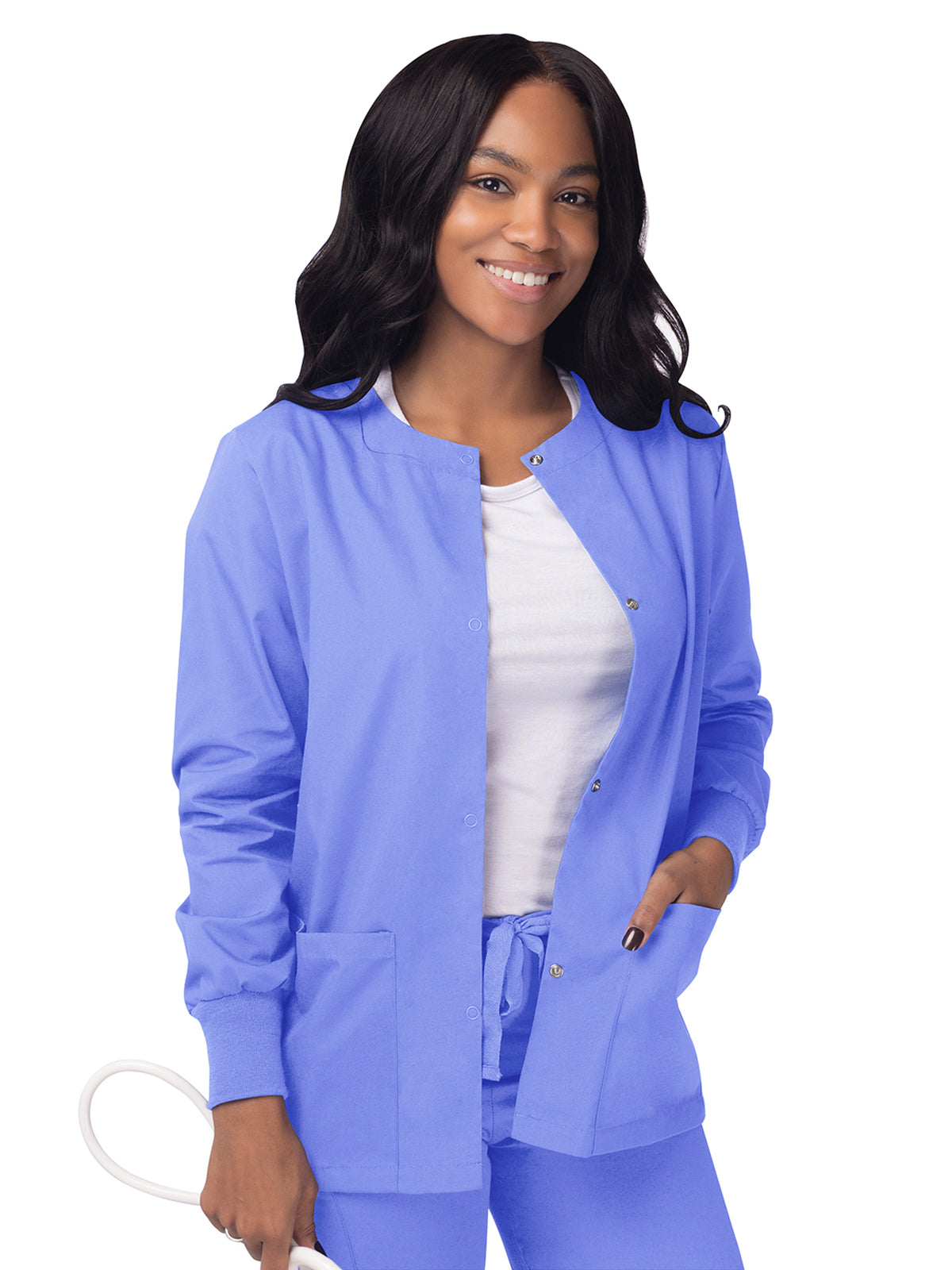 Adar - Sivvan - Women's Warm-Up Snap Close Jacket