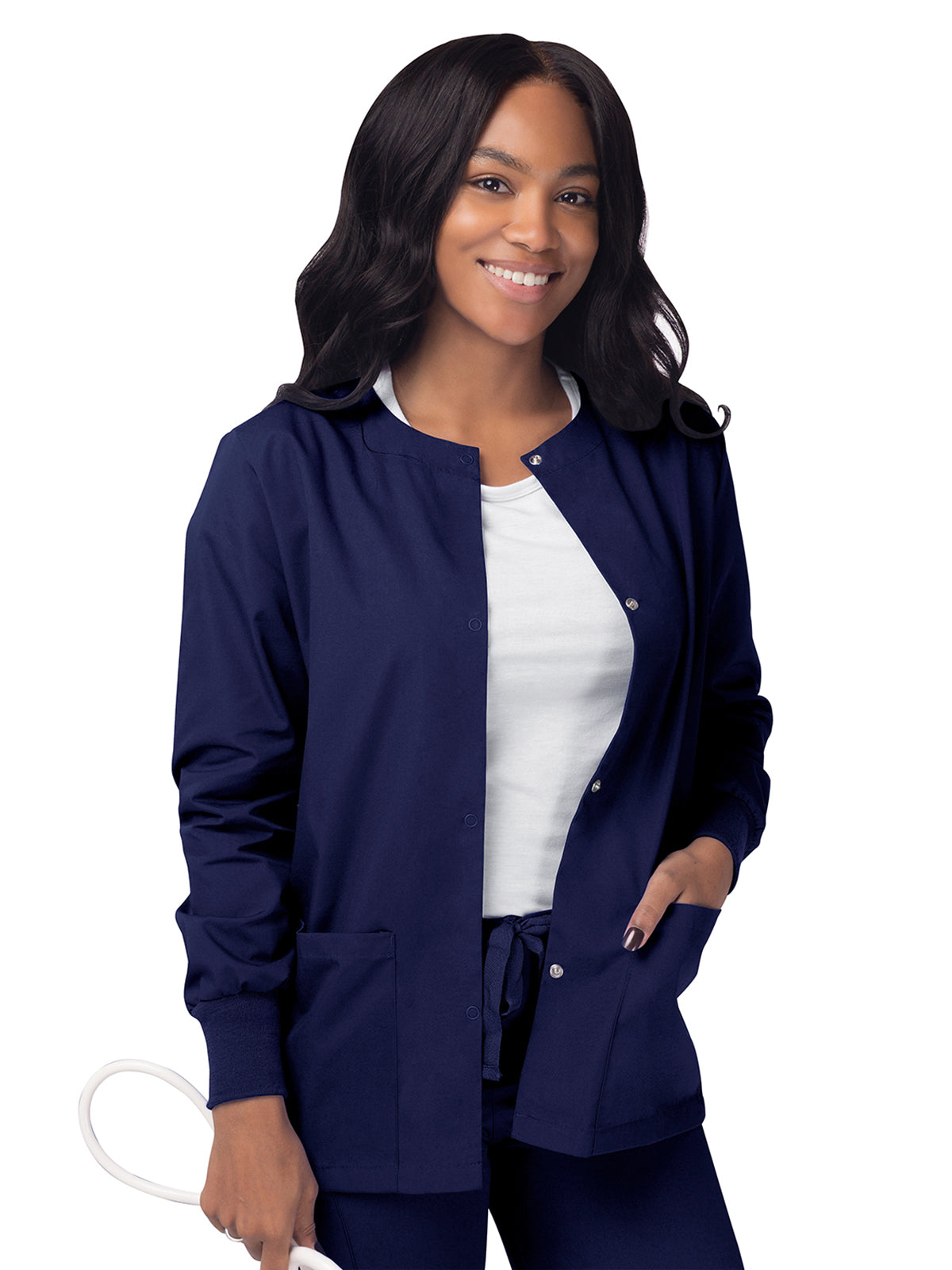 Adar - Sivvan - Women's Warm-Up Snap Close Jacket