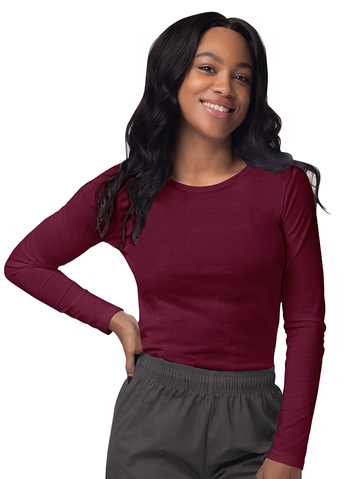 Adar - Sivvan - Women's Long Sleeve Underscrub Tee