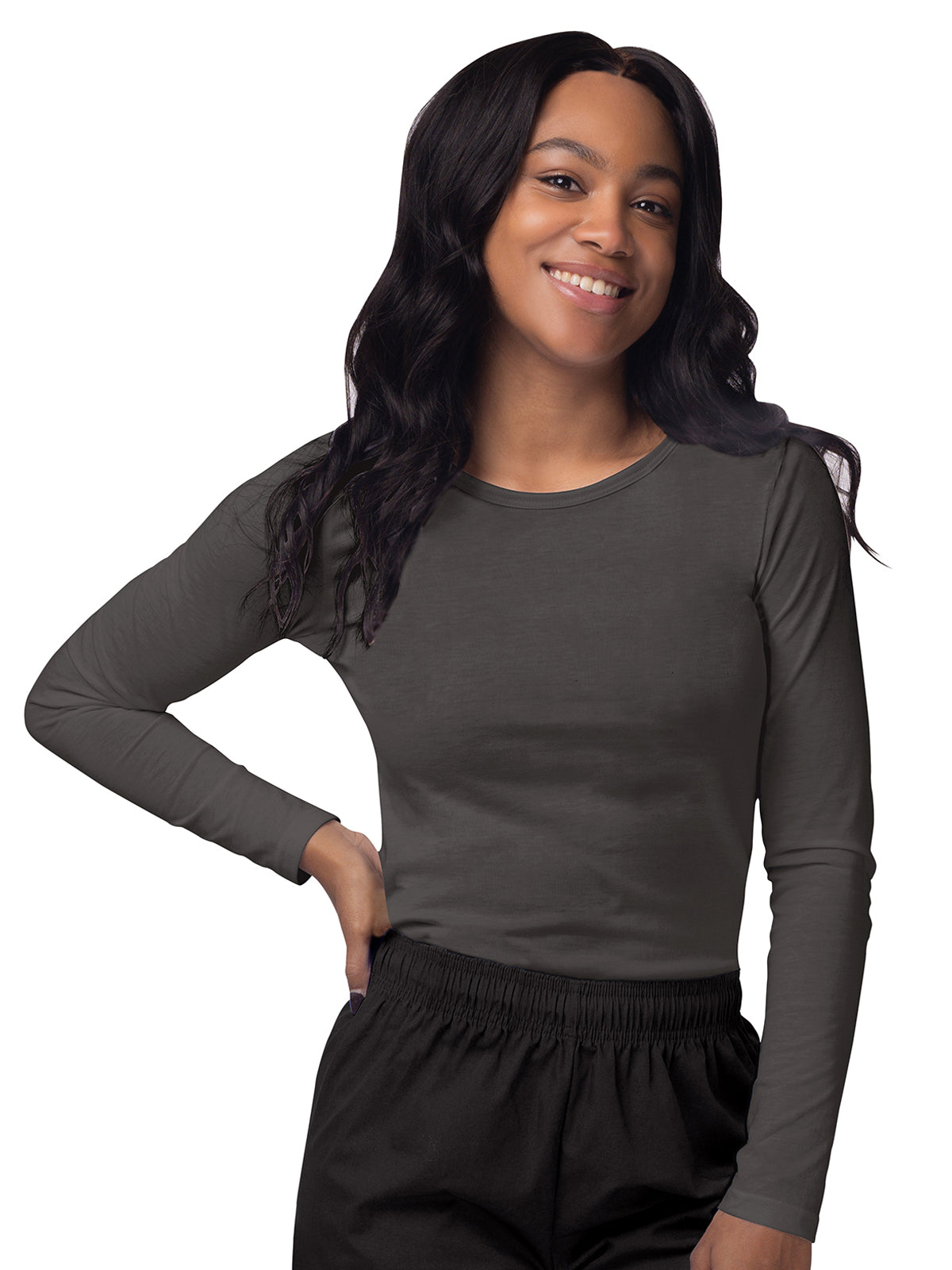 Adar - Sivvan - Women's Long Sleeve Underscrub Tee
