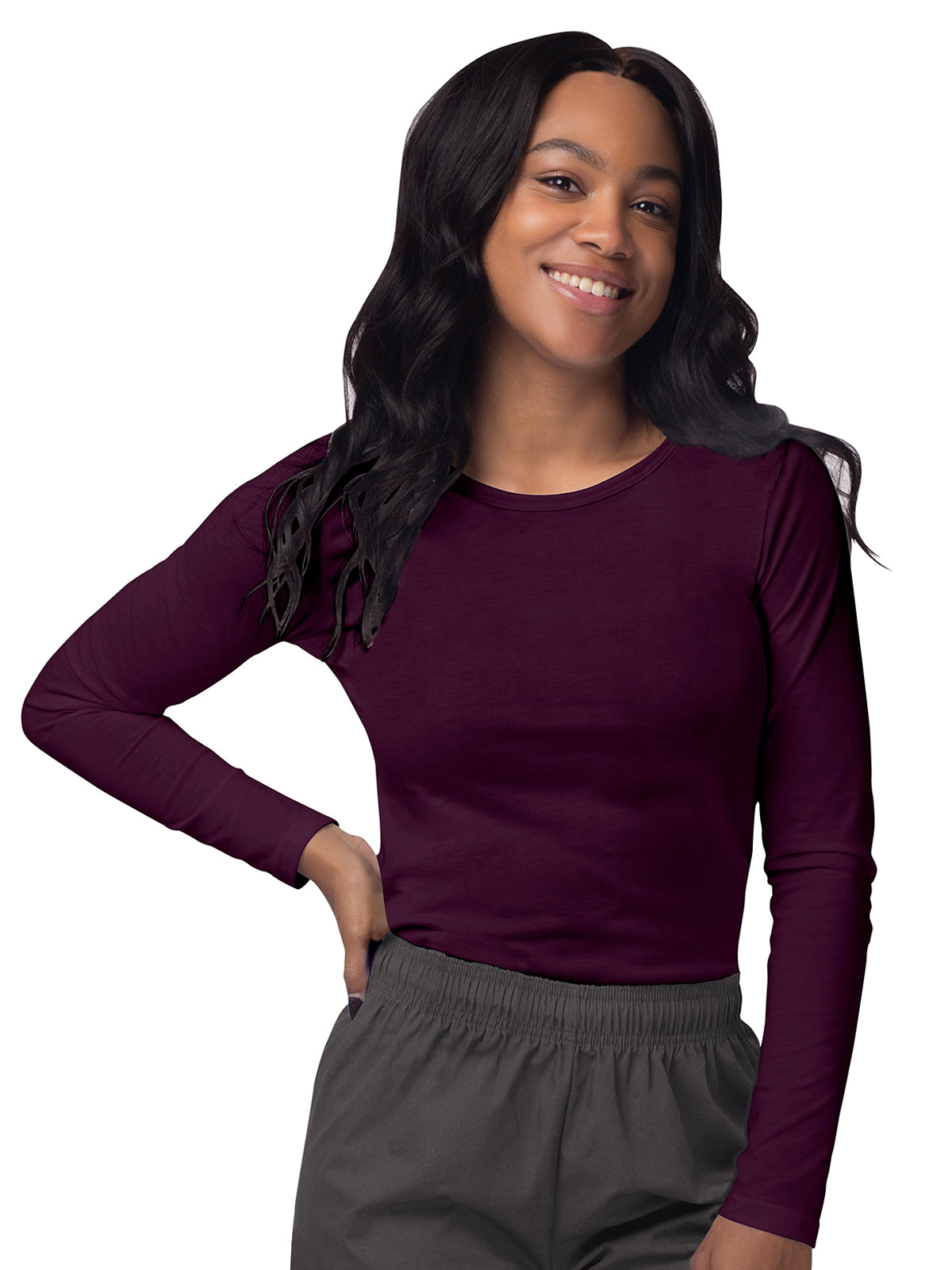Adar - Sivvan - Women's Long Sleeve Underscrub Tee
