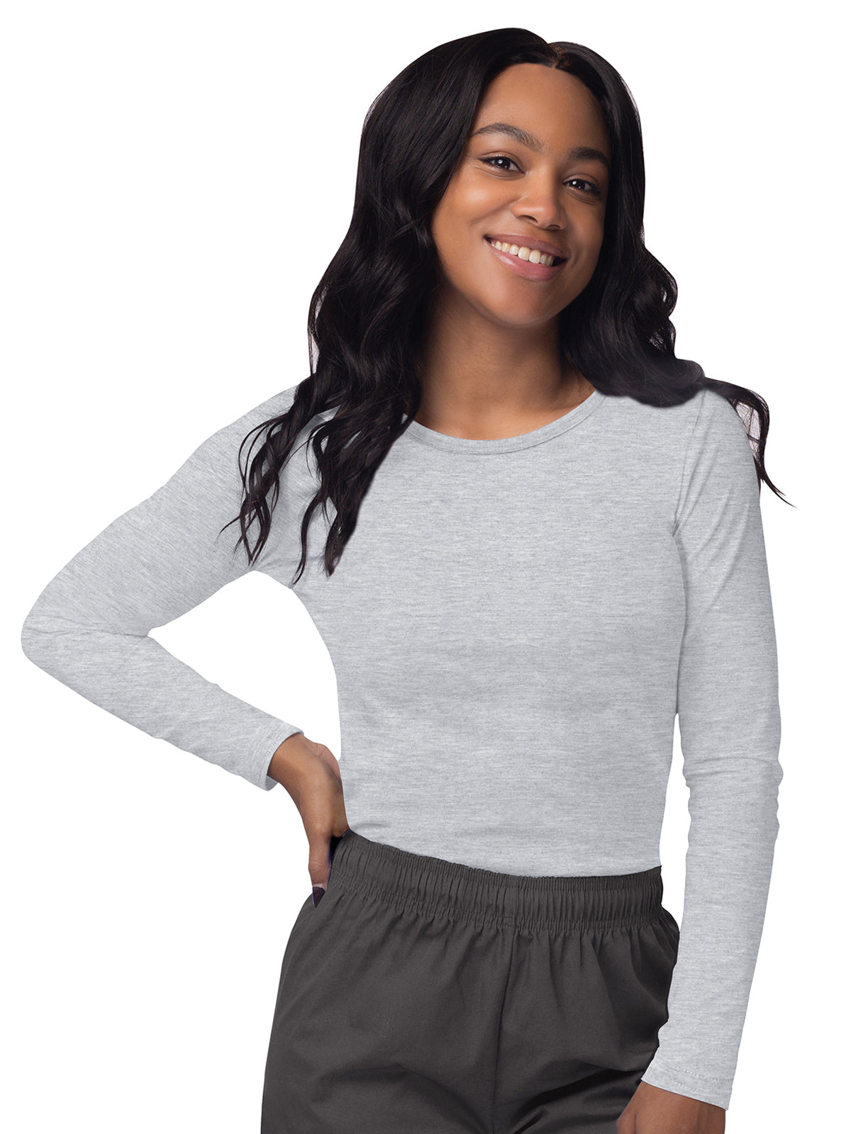 Adar - Sivvan - Women's Long Sleeve Underscrub Tee