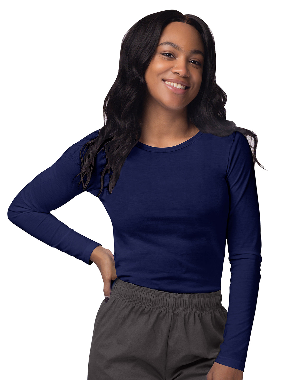 Adar - Sivvan - Women's Long Sleeve Underscrub Tee