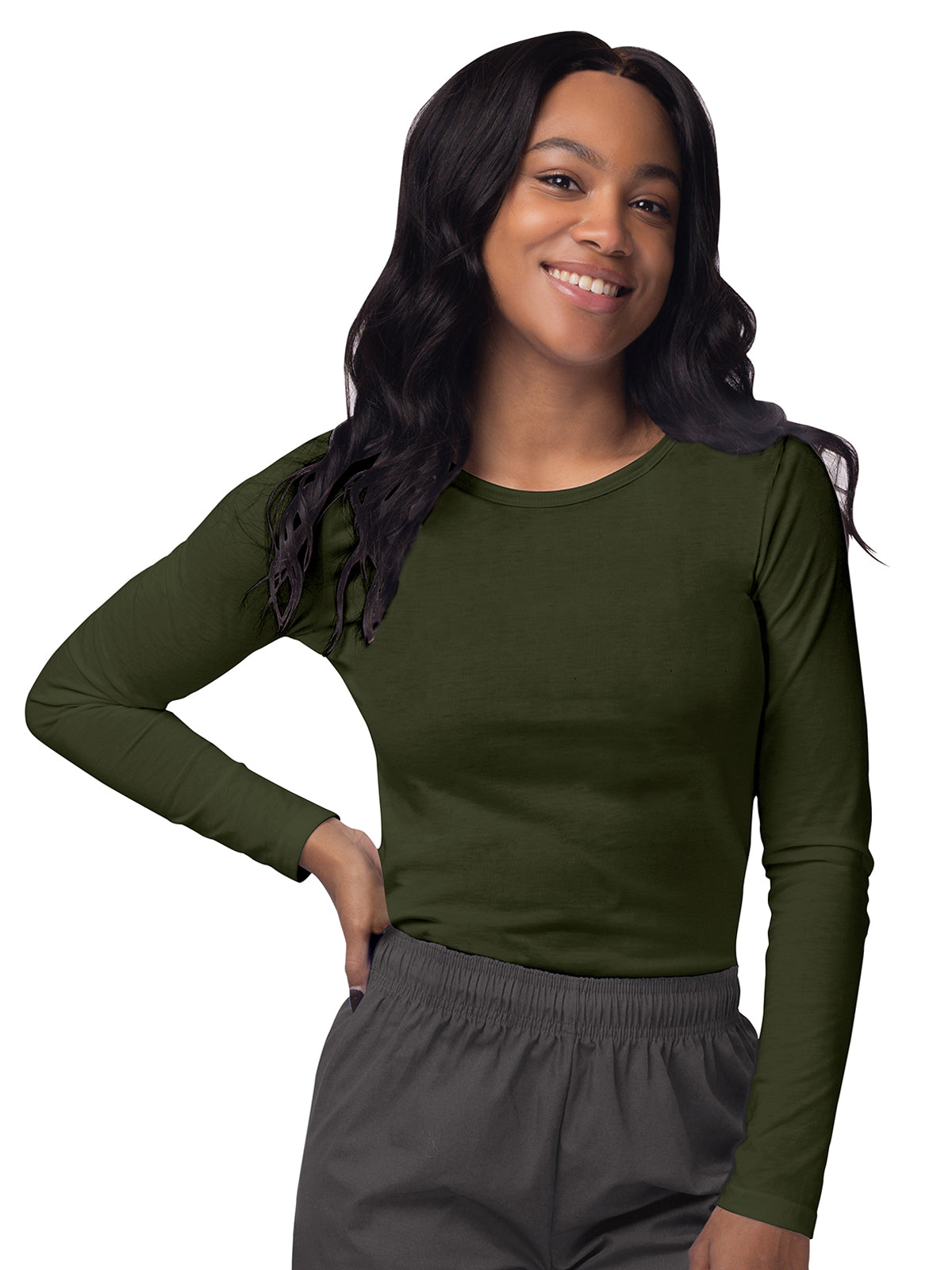 Adar - Sivvan - Women's Long Sleeve Underscrub Tee