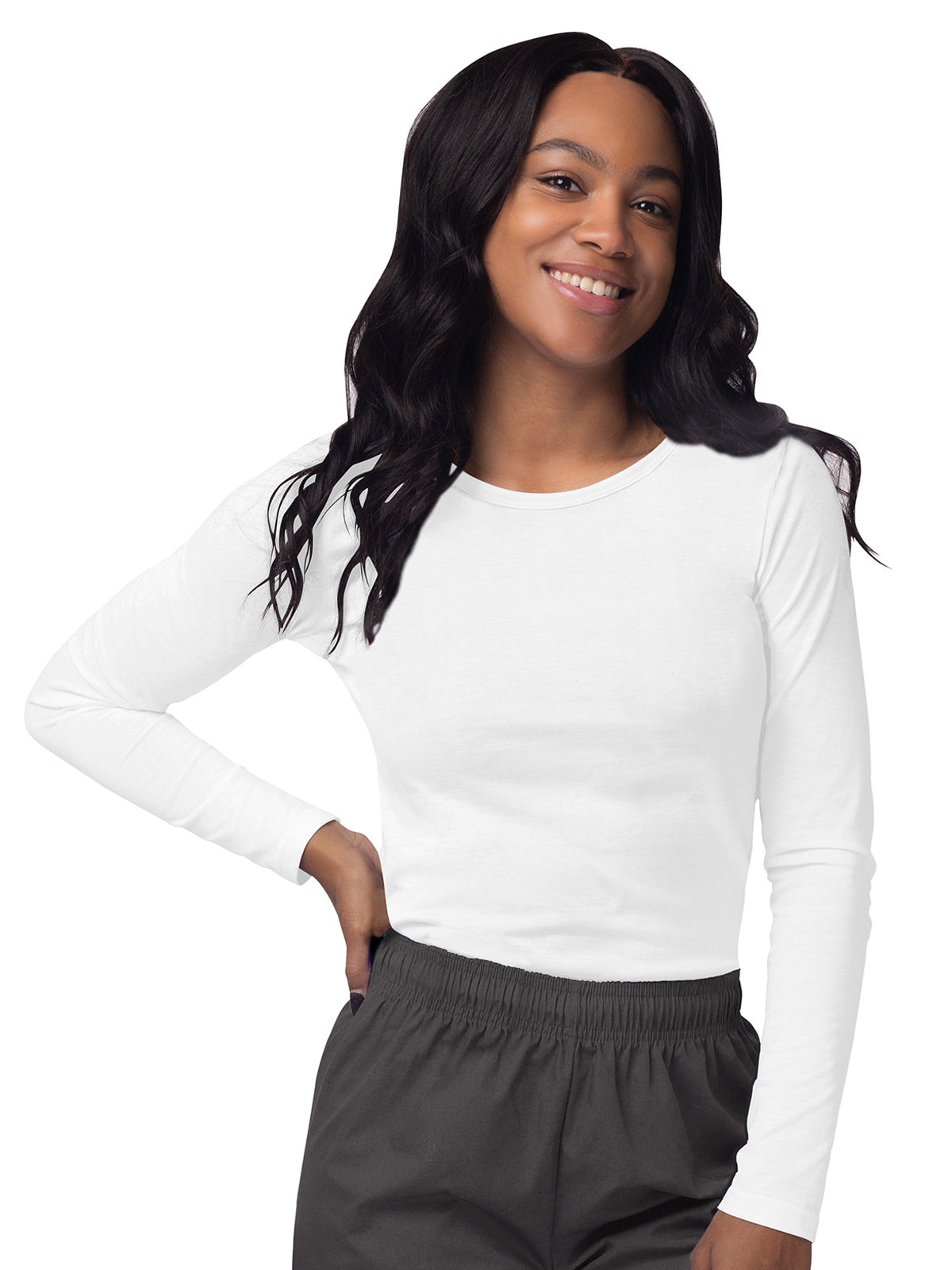 Adar - Sivvan - Women's Long Sleeve Underscrub Tee