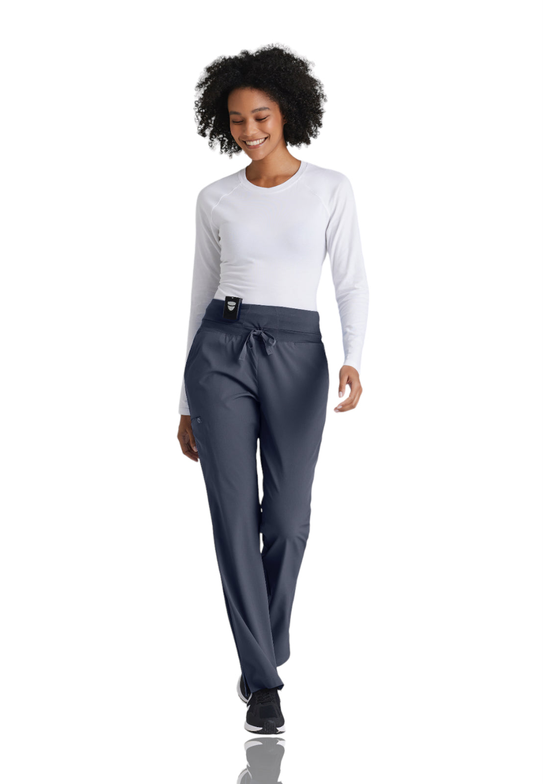 Barco One - Women's Five-Pocket Fit & Flare Stride Scrub Pant