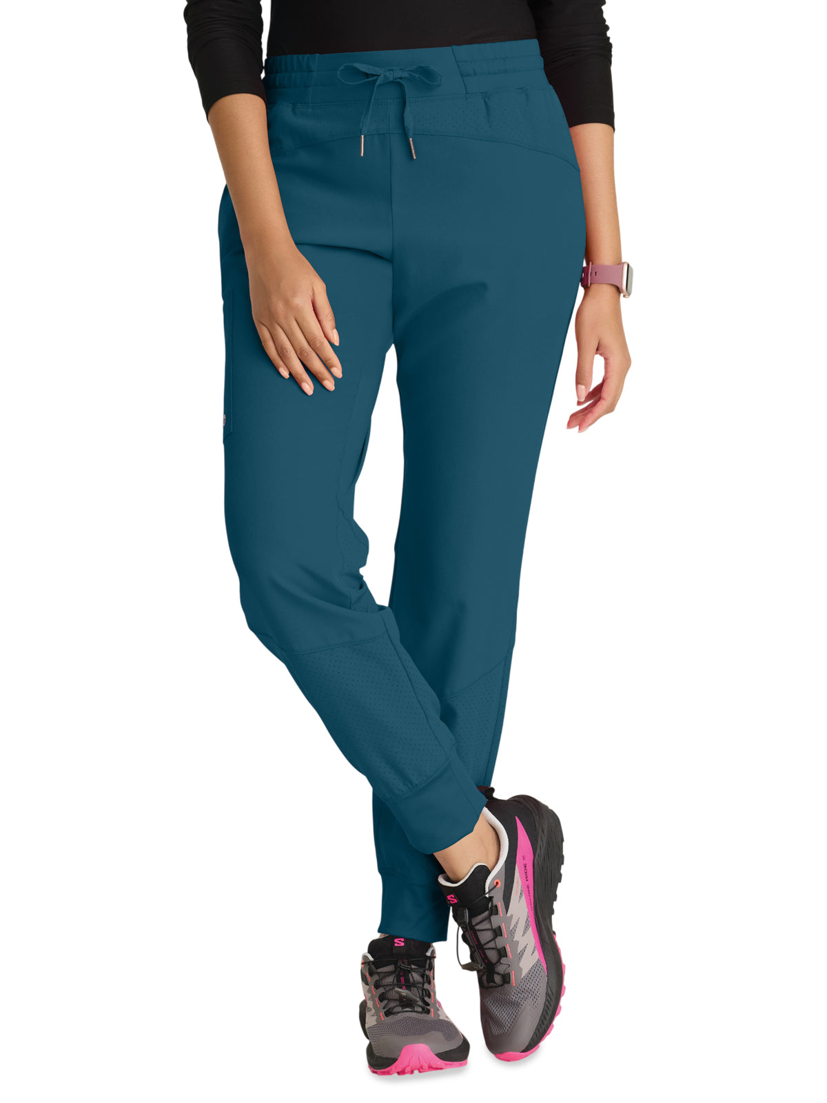 Barco One - Women's Three-Pocket Mid-Rise Boost Jogger Scrub Pant