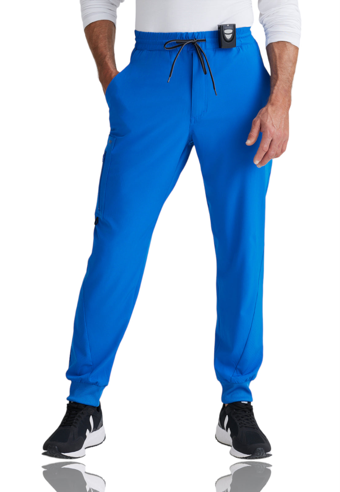 Barco One - Men's Six-Pocket Drawcord Waist Vortex Jogger Scrub Pant