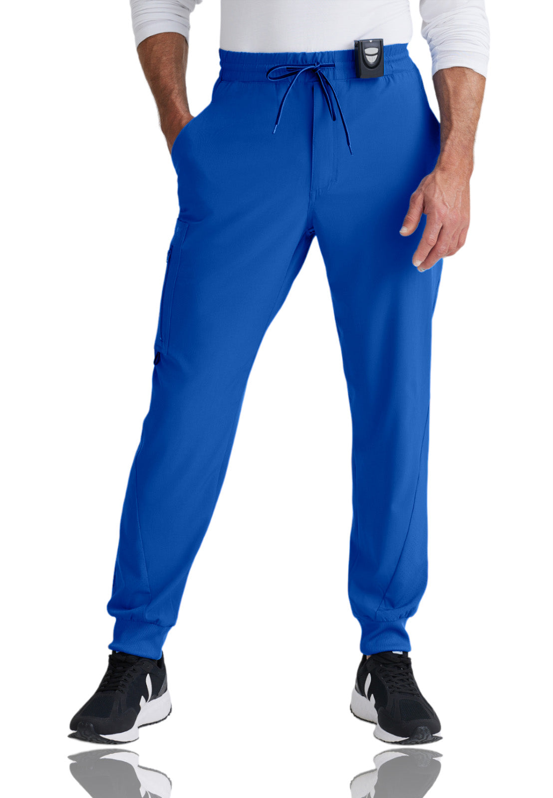 Barco One - Men's Six-Pocket Drawcord Waist Vortex Jogger Scrub Pant