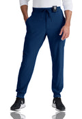 Barco One - Men's Six-Pocket Drawcord Waist Vortex Jogger Scrub Pant