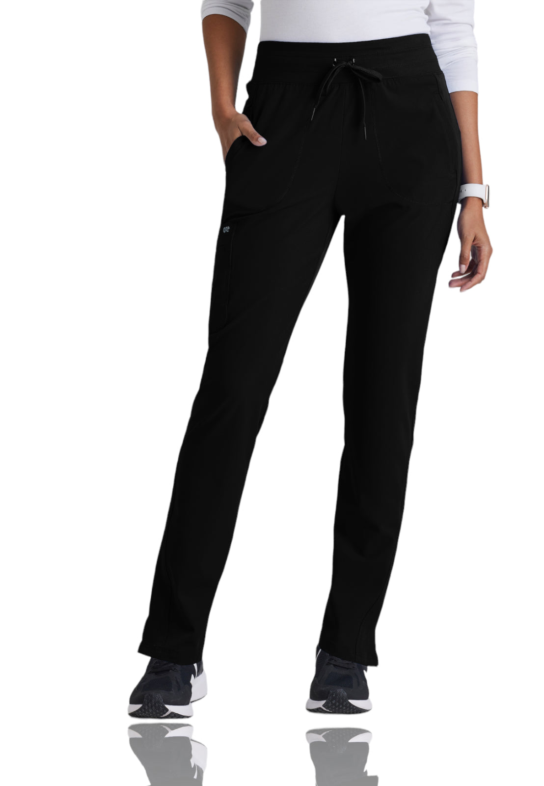 Barco One - Women's Five-Pocket Tapered Leg Uplift Scrub Pant