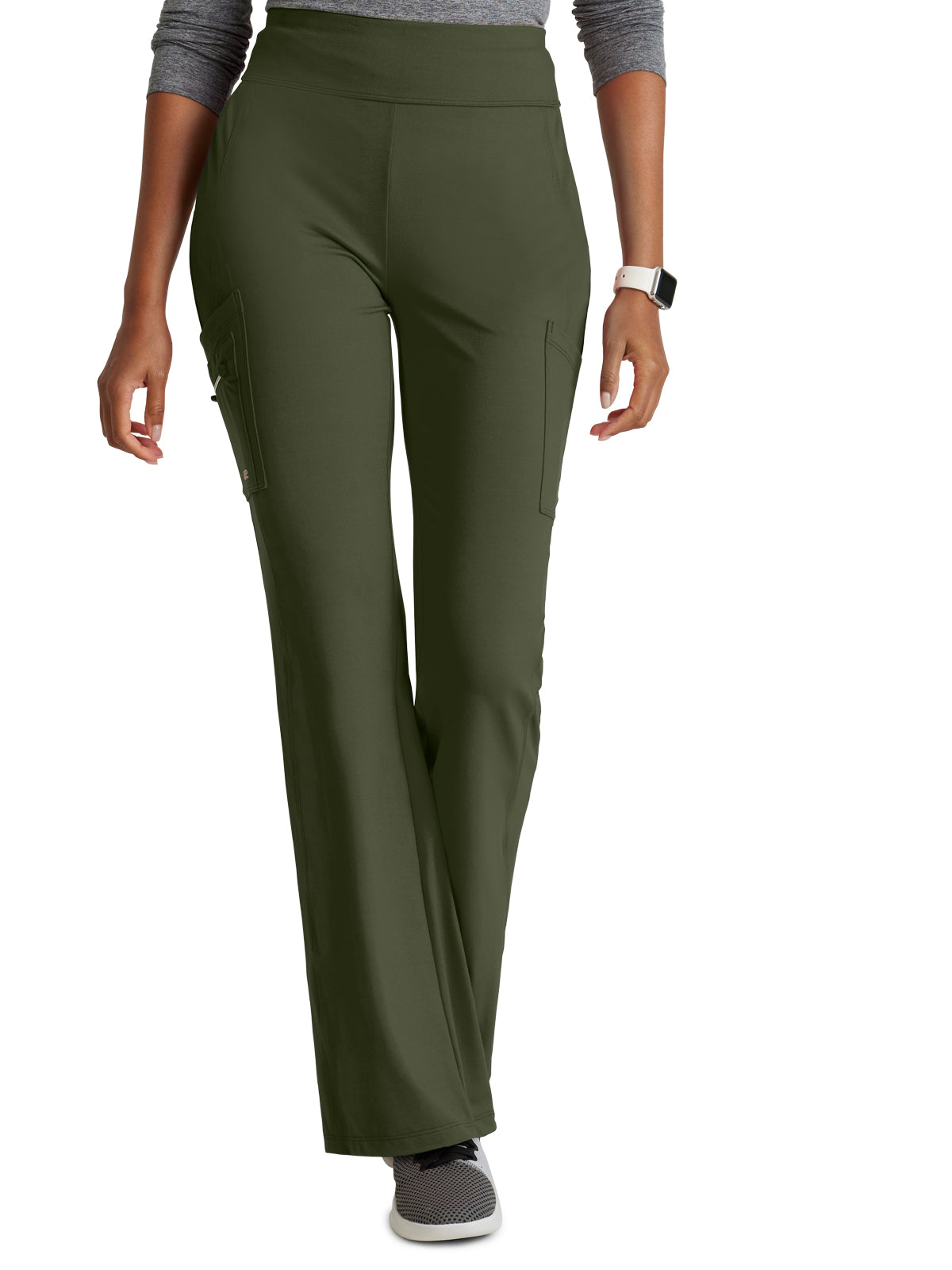 Barco One Performance Knit - Women's Seven-Pocket Flare Leg Sprint Scrub Pant