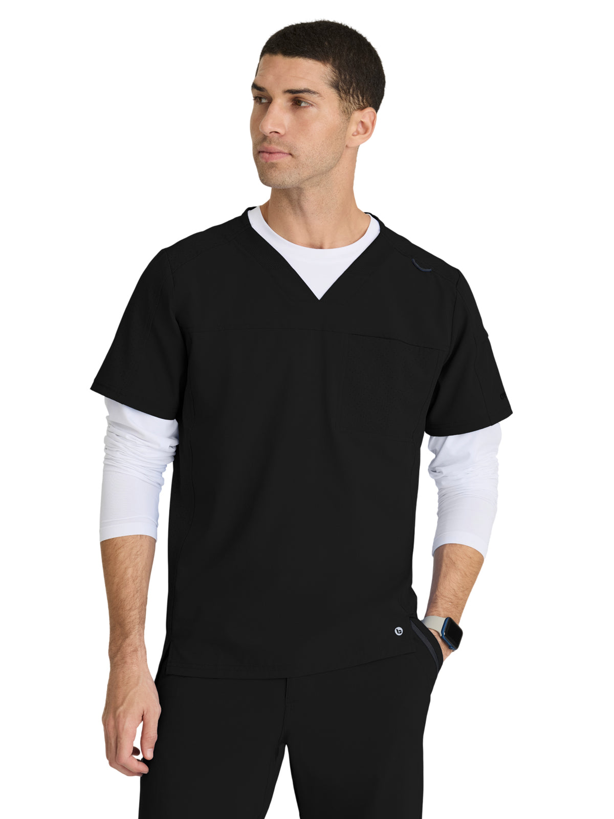 Barco One - Men's Two-Pocket V-Neck Velocity Scrub Top