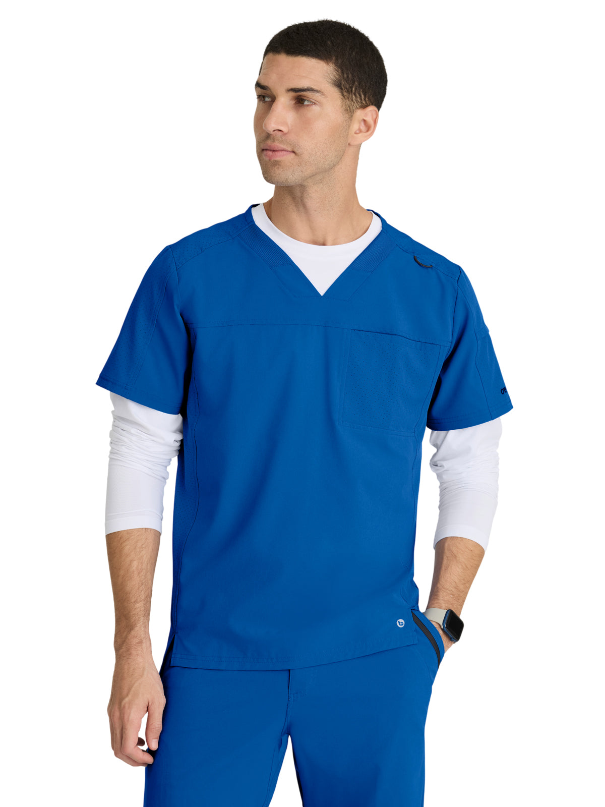 Barco One - Men's Two-Pocket V-Neck Velocity Scrub Top