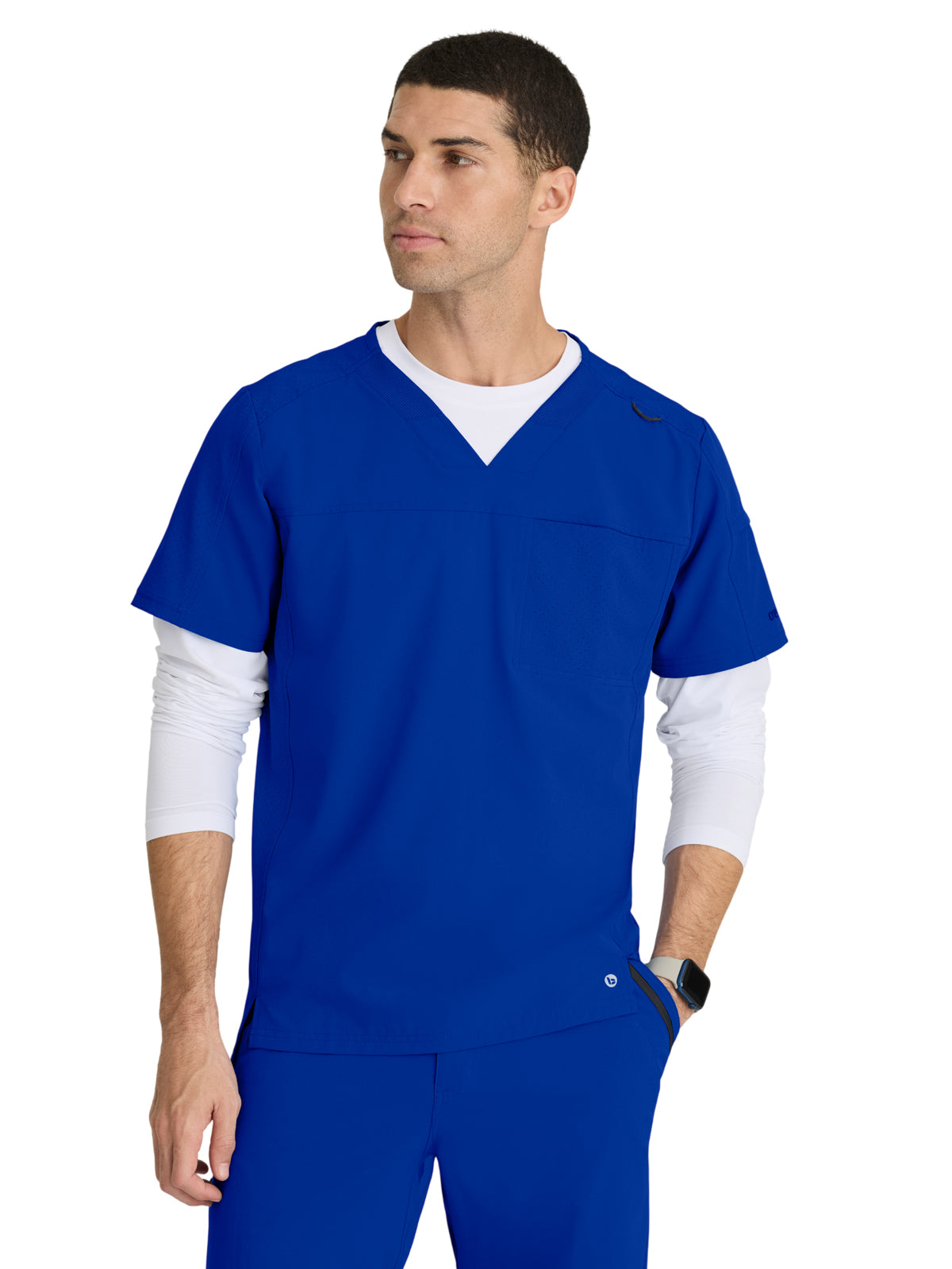 Barco One - Men's Two-Pocket V-Neck Velocity Scrub Top