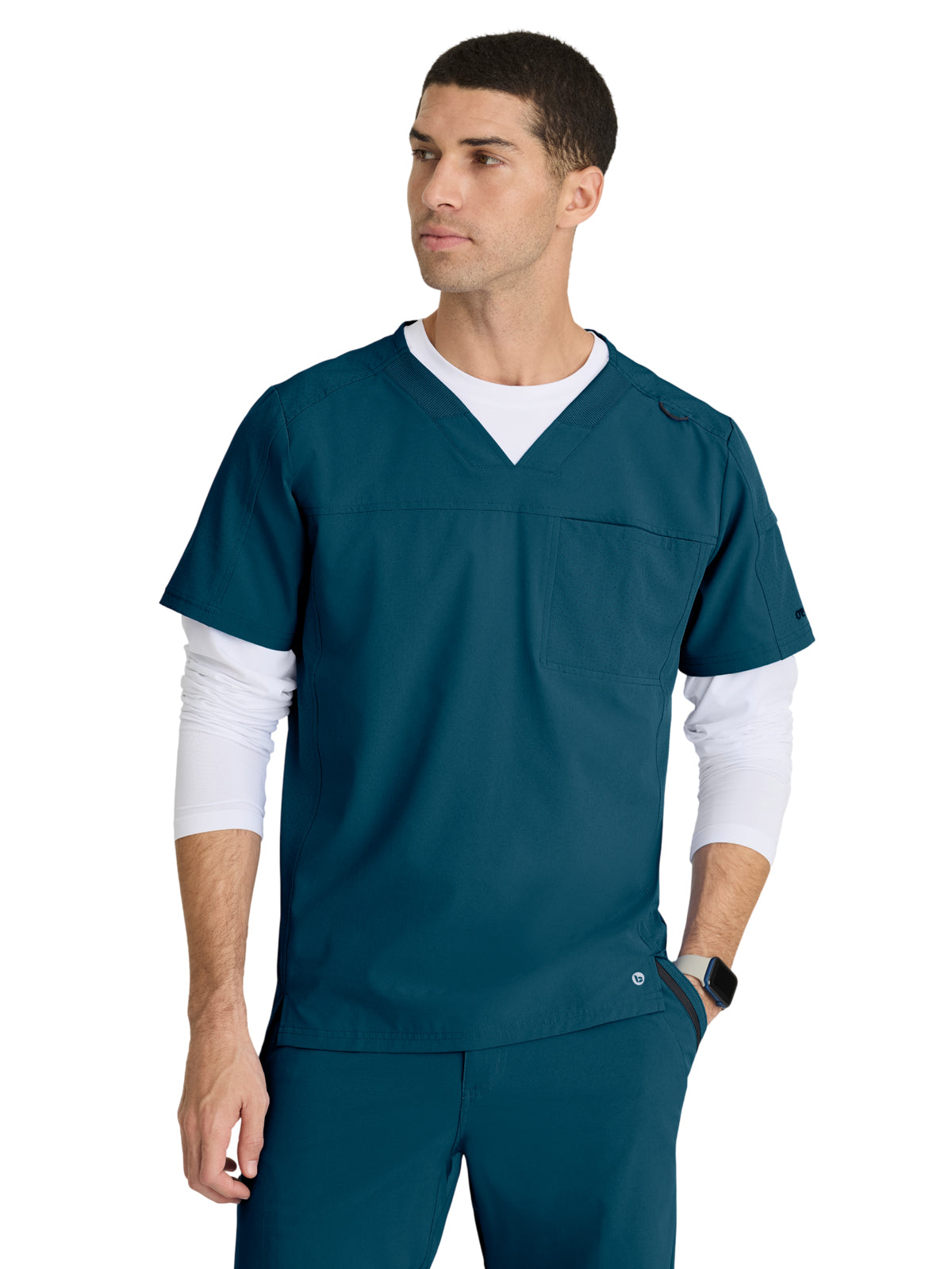 Barco One - Men's Two-Pocket V-Neck Velocity Scrub Top